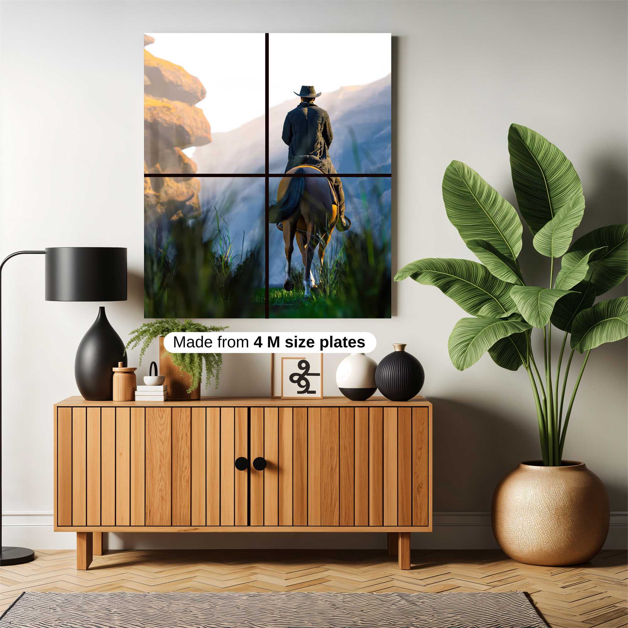 Cowboy Serenity Safe Wall Magnetic / M