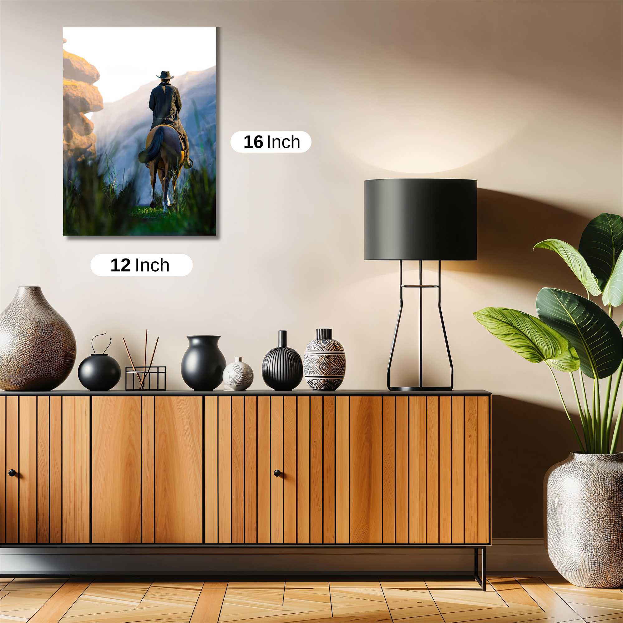 Cowboy Serenity Safe Wall Magnetic / M