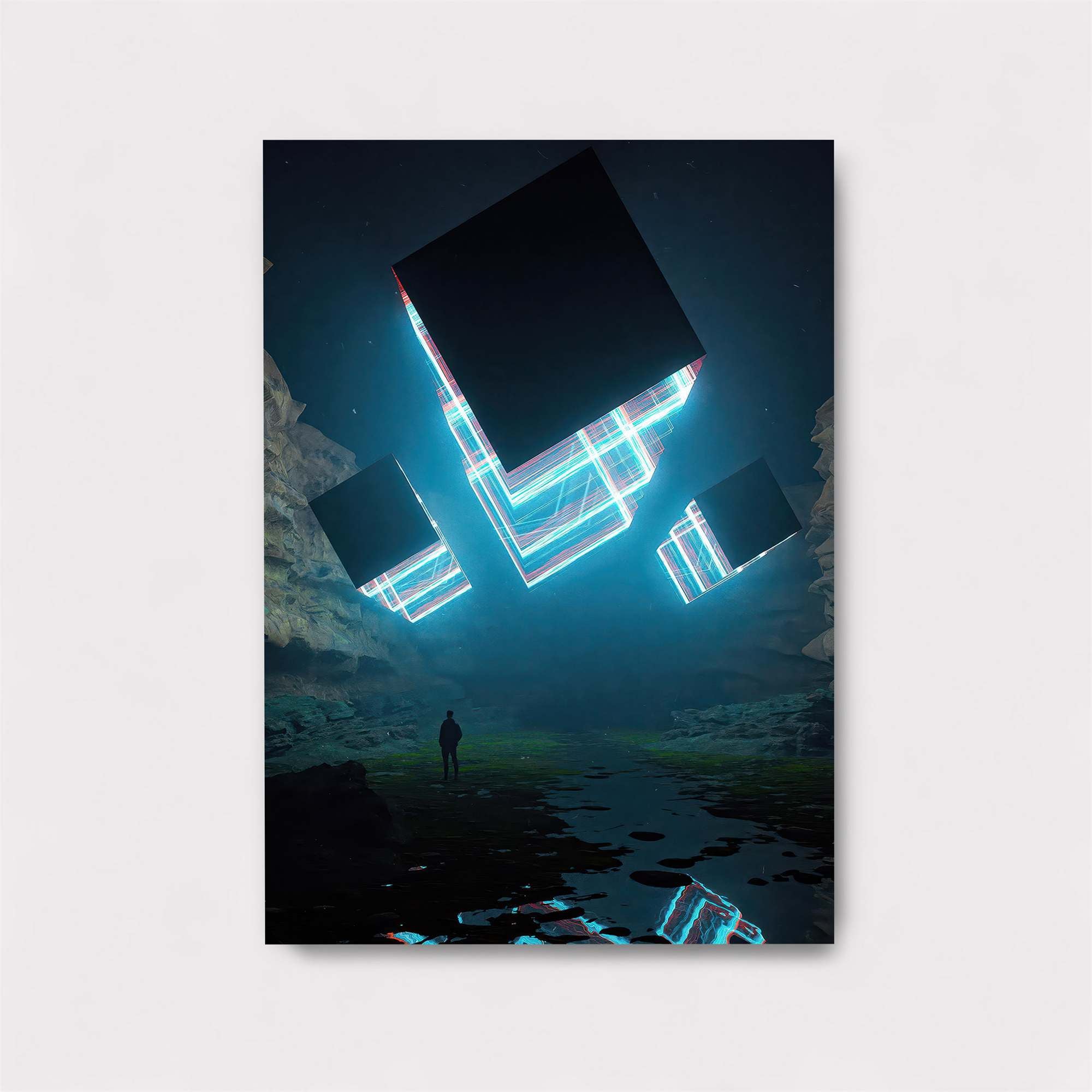 Cube Enigma Safe Wall Magnetic / M