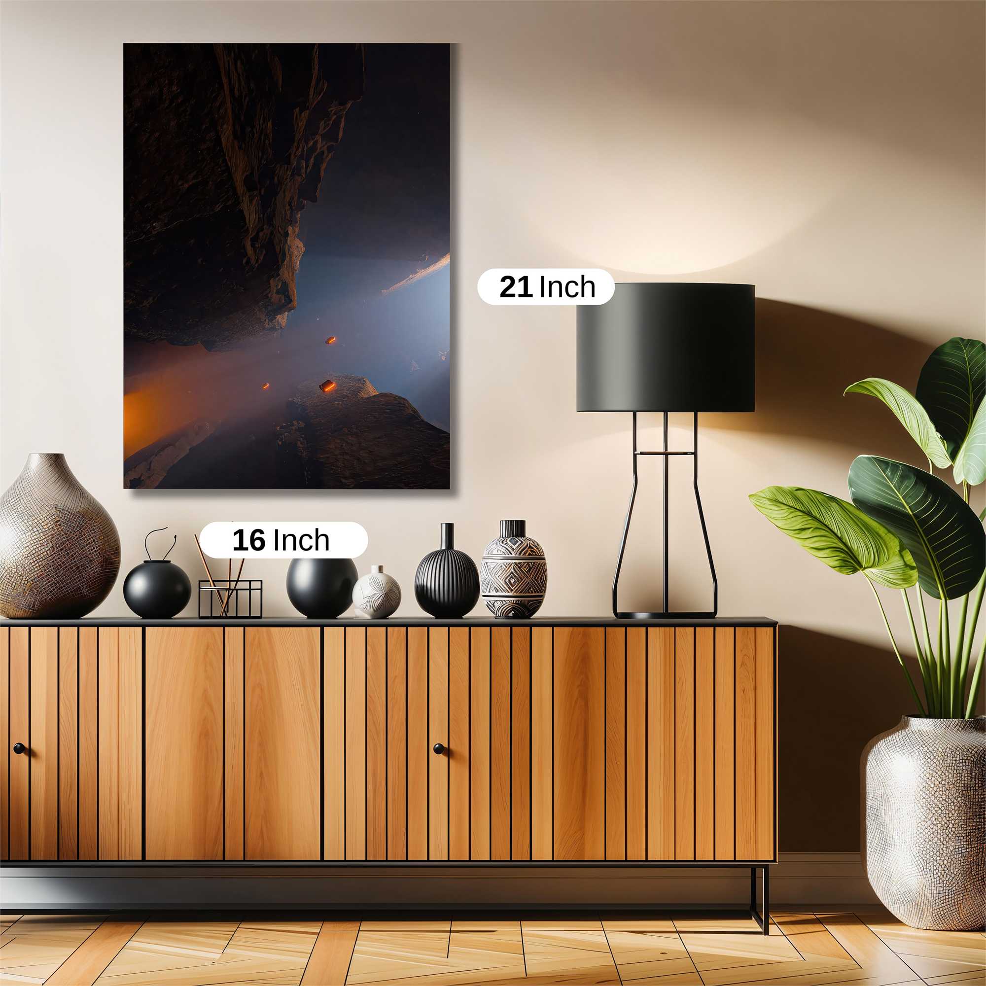 Cavern Glow Safe Wall Magnetic / M