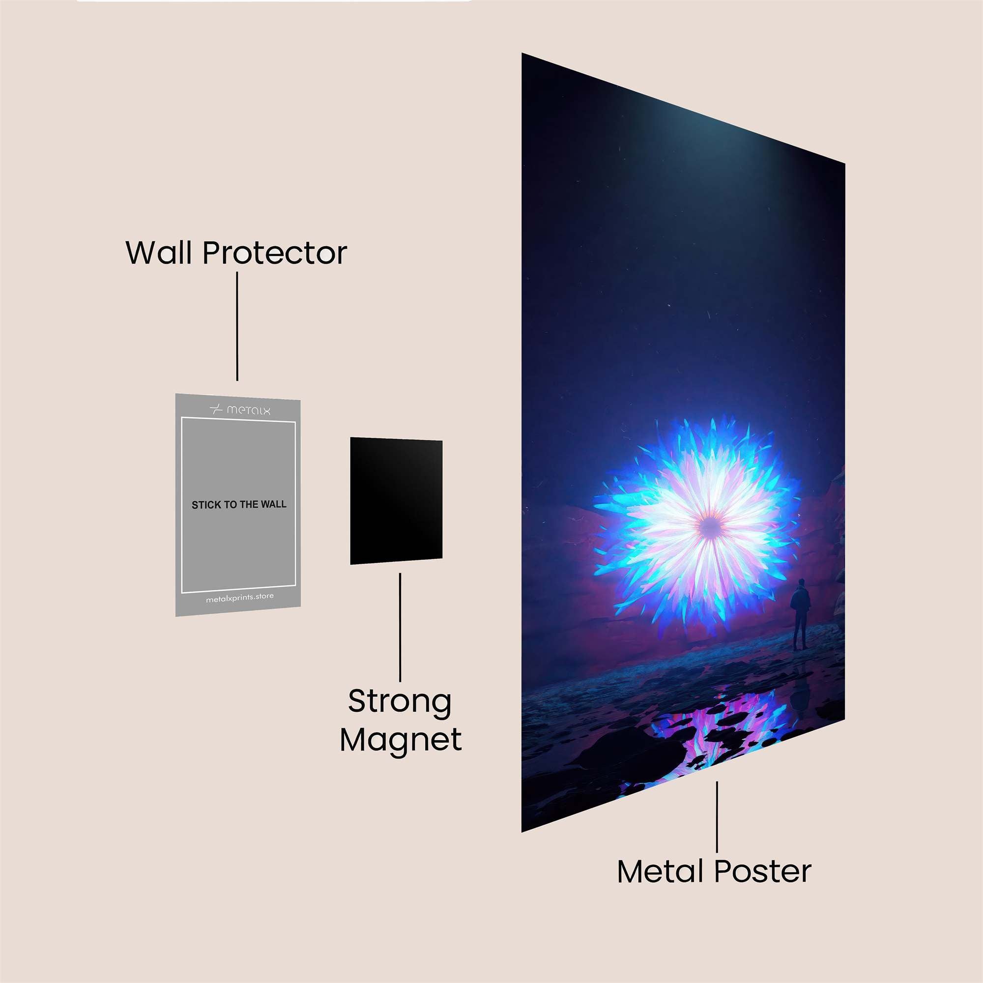Portal Enigma Safe Wall Magnetic / M
