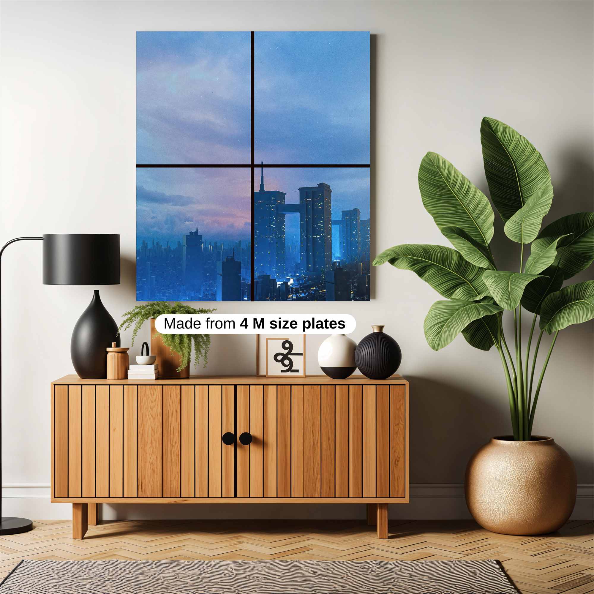 Neon Serenity Safe Wall Magnetic / M
