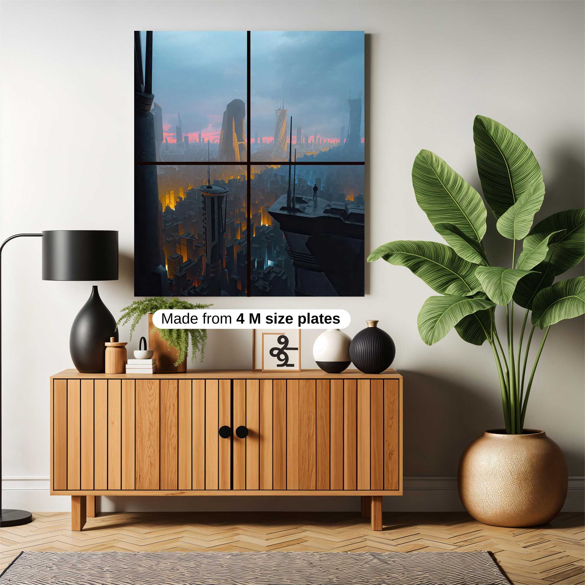 Coruscant Gloom Safe Wall Magnetic / M