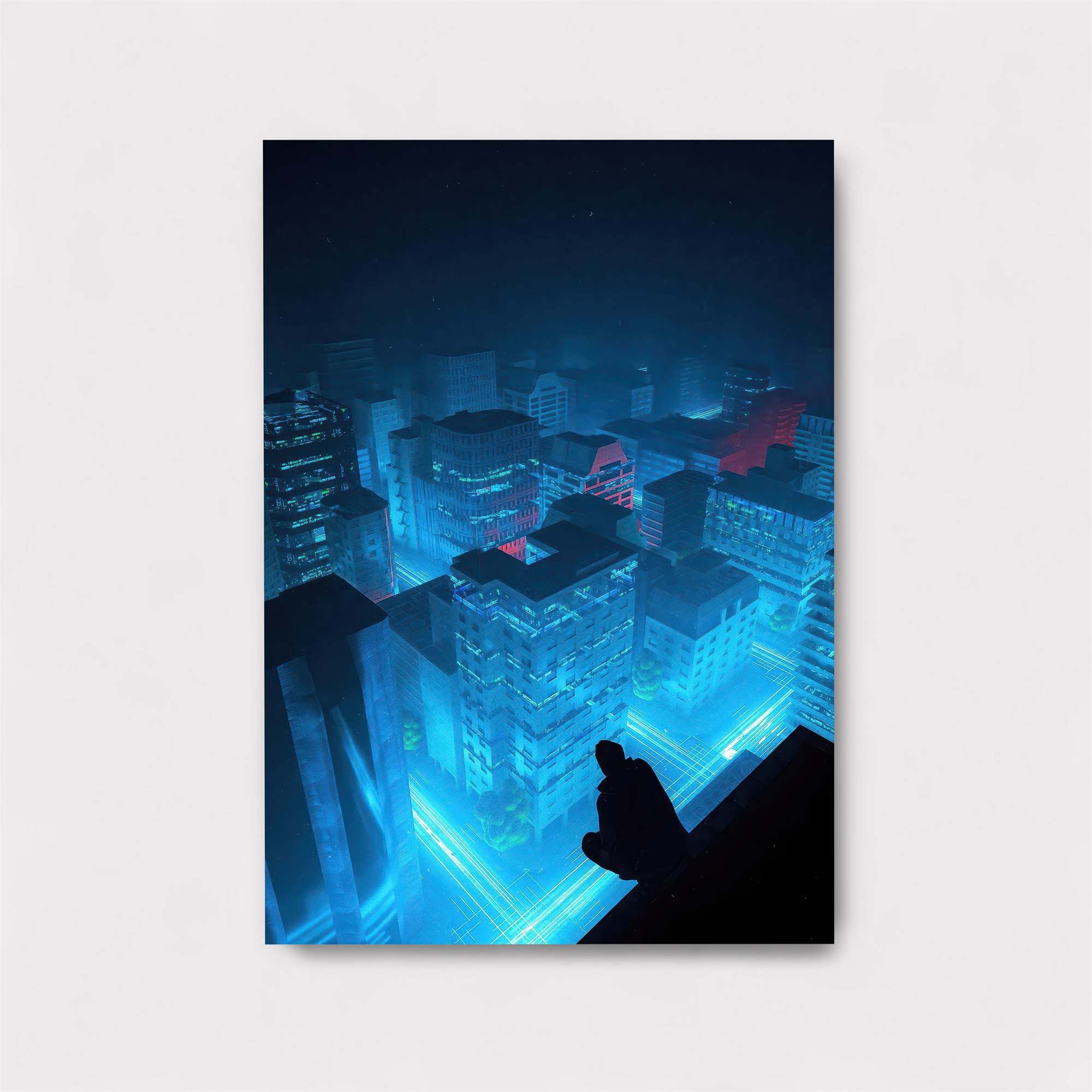 Neon Solitude Safe Wall Magnetic / M