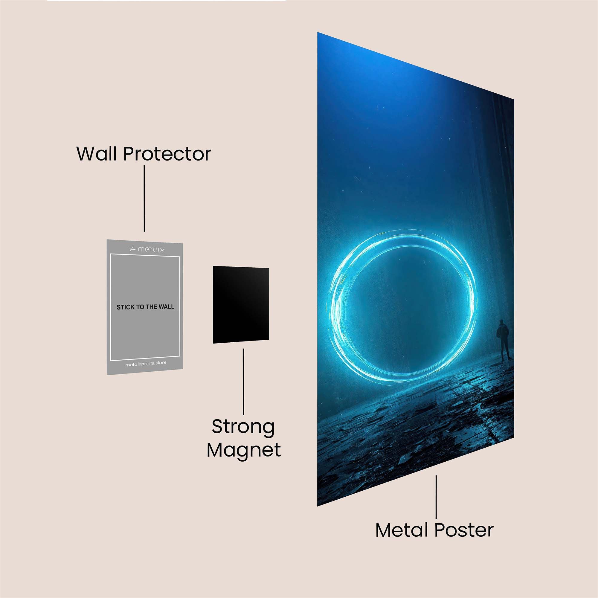 Portal Enigmatic Safe Wall Magnetic / M