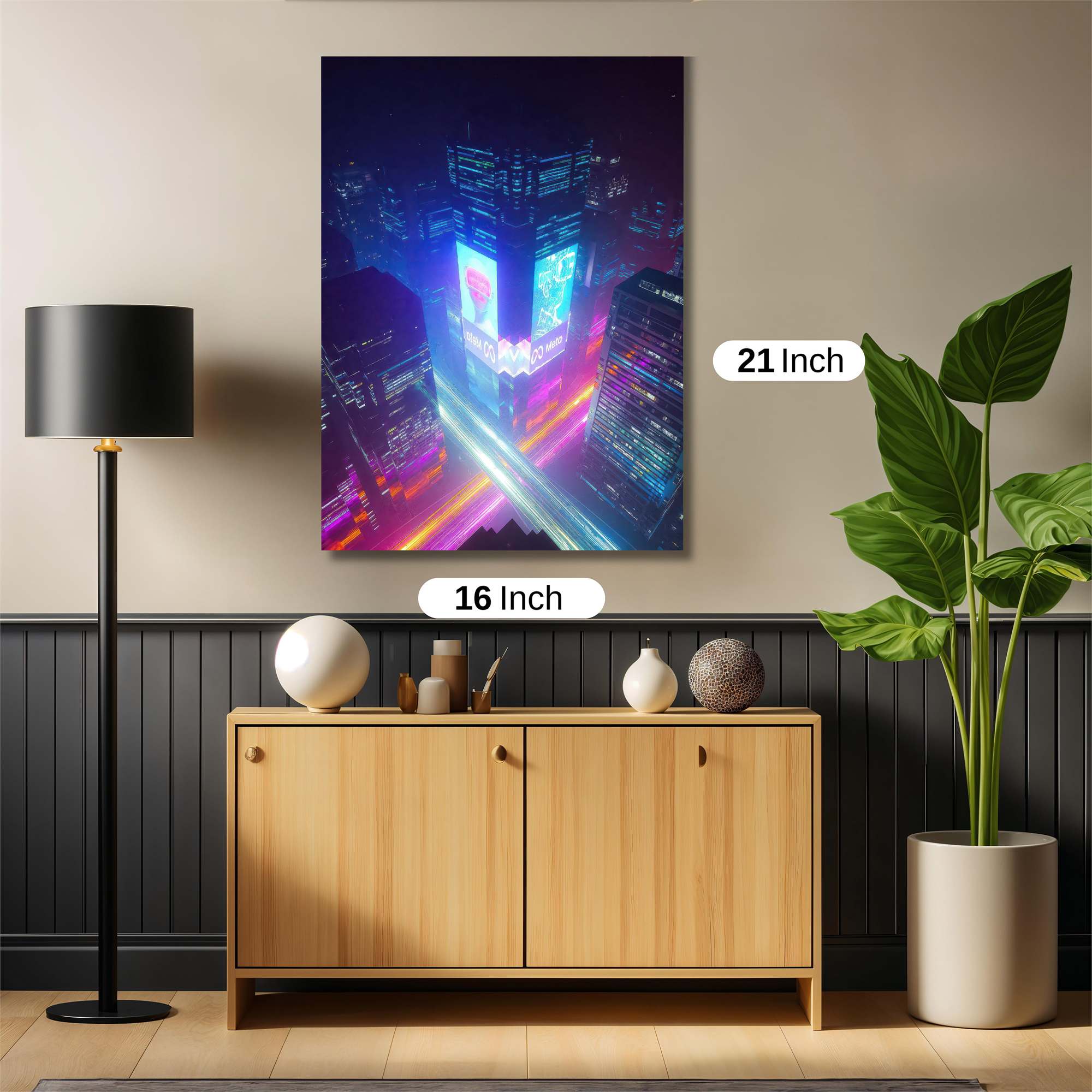 Cyberpunk Dream Safe Wall Magnetic / M