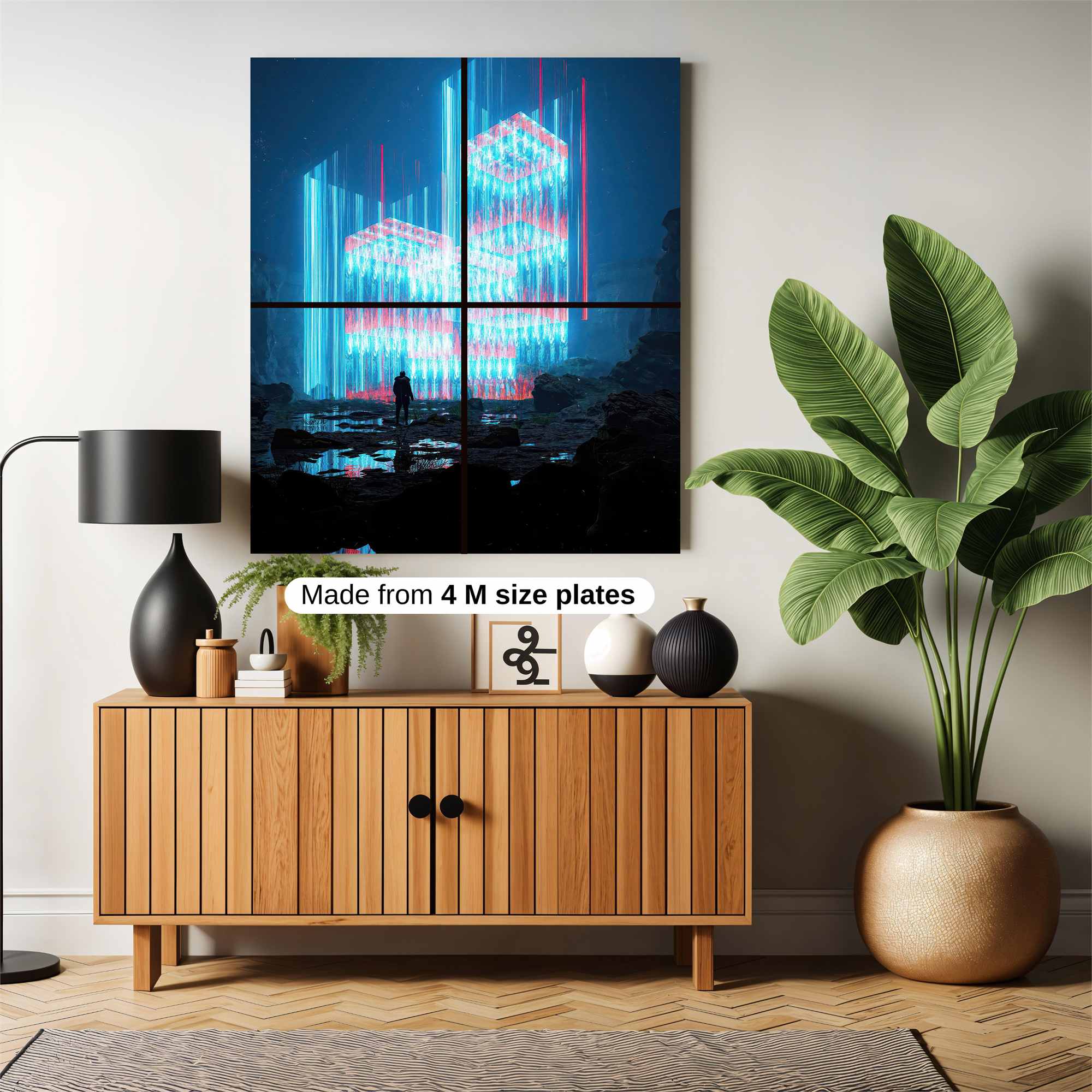 Neon Enigma Safe Wall Magnetic / M