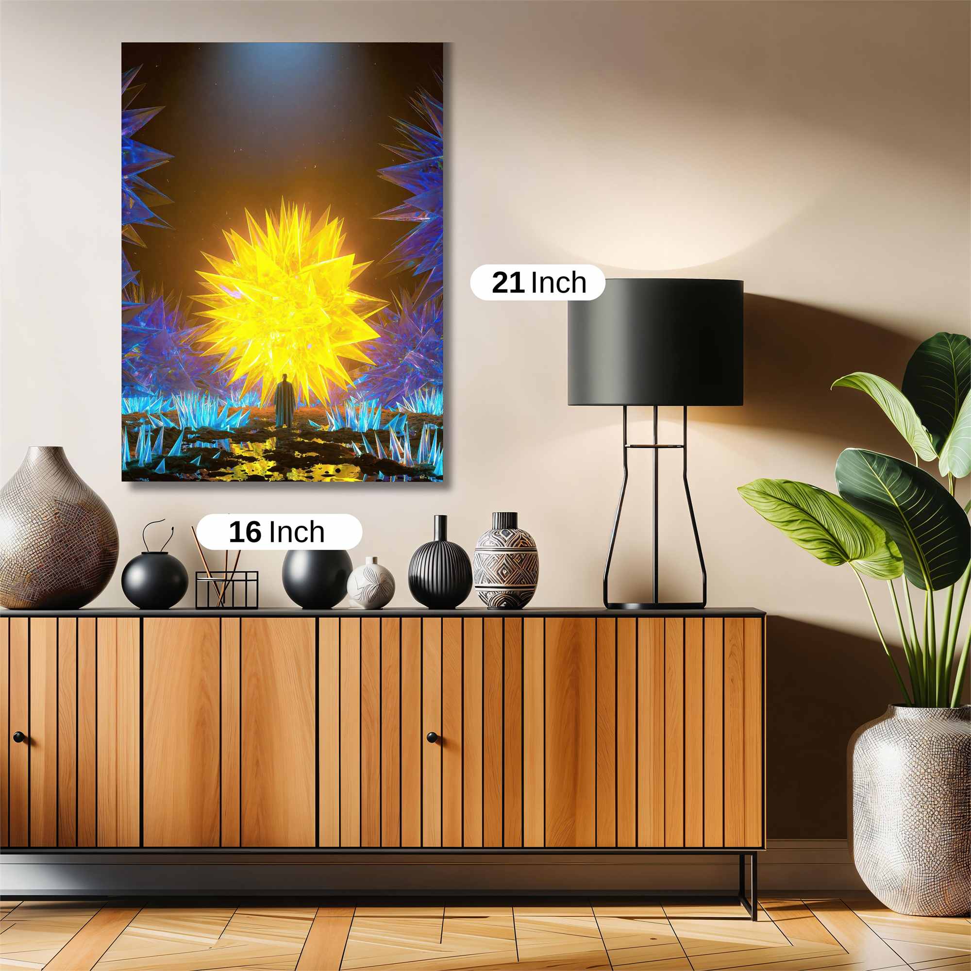 Sunburst Serenity Safe Wall Magnetic / M