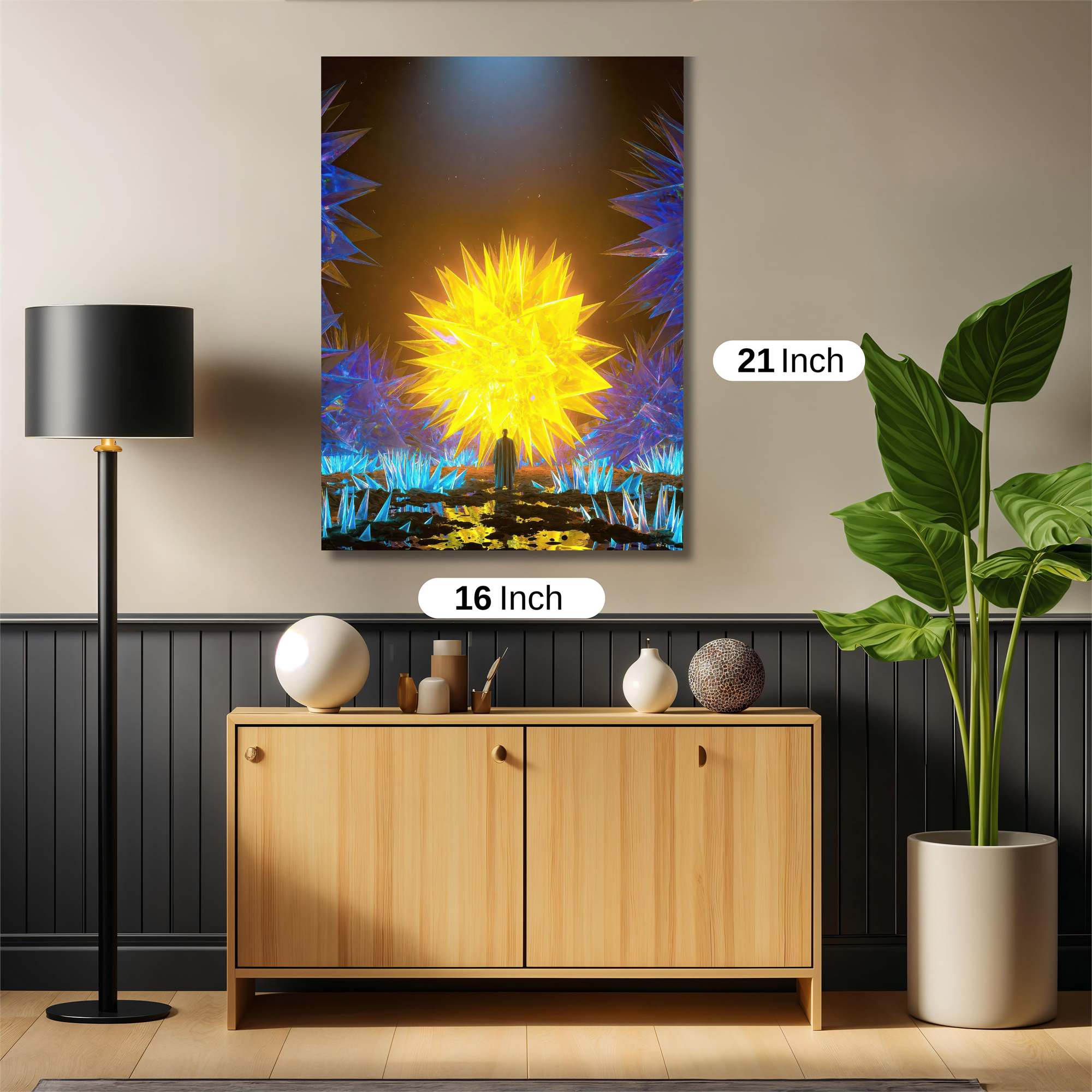 Sunburst Serenity Safe Wall Magnetic / M