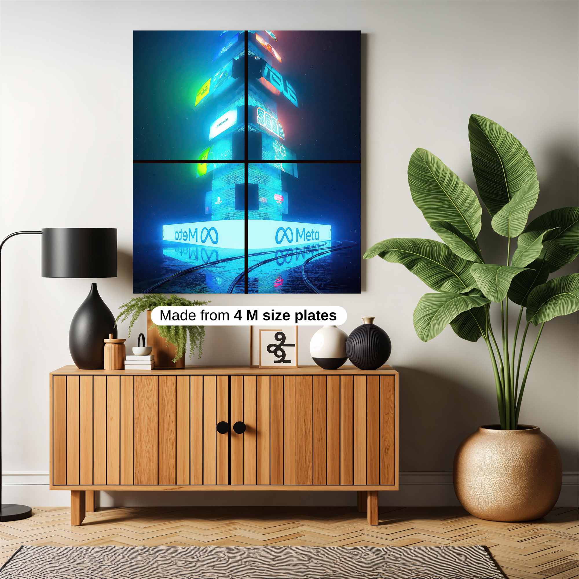Tech Tower Safe Wall Magnetic / M