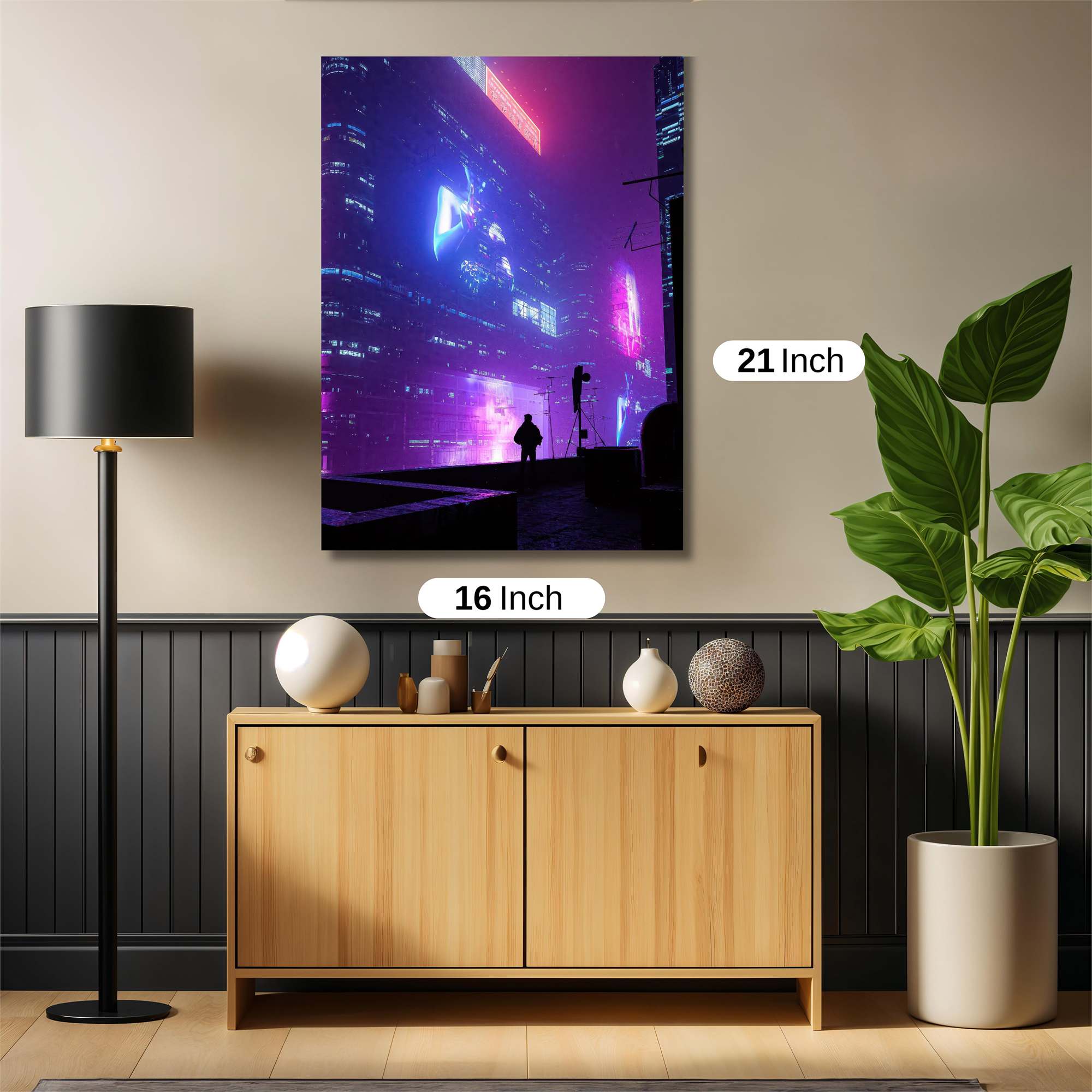 Cyberpunk Dream Safe Wall Magnetic / M