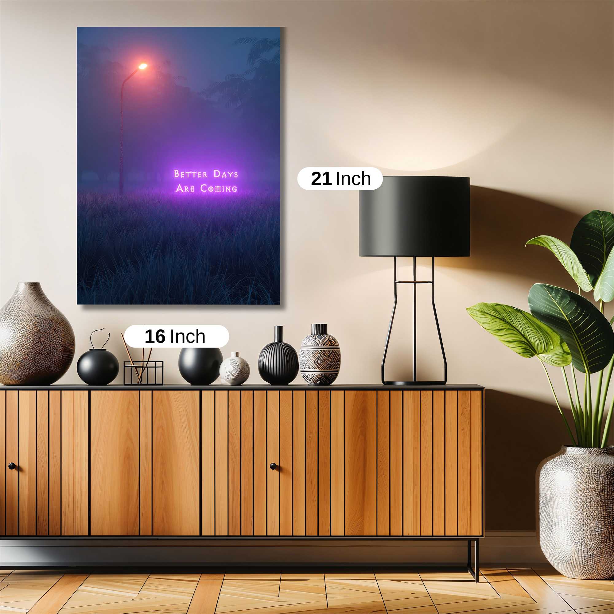 Hopeful Dawn Safe Wall Magnetic / M