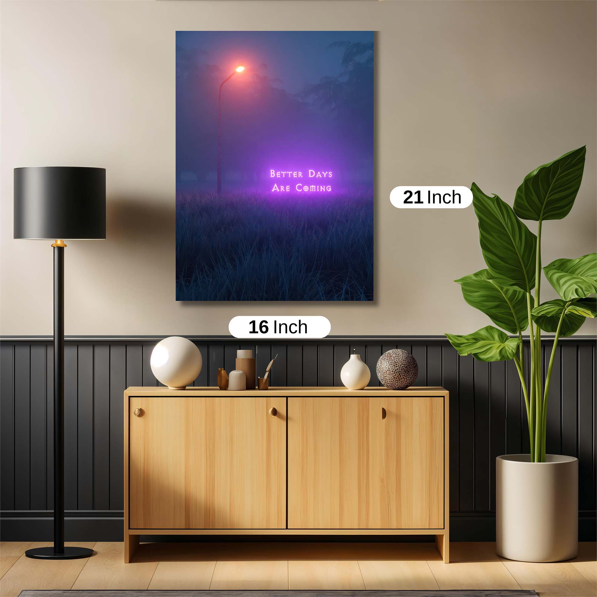 Hopeful Dawn Safe Wall Magnetic / M