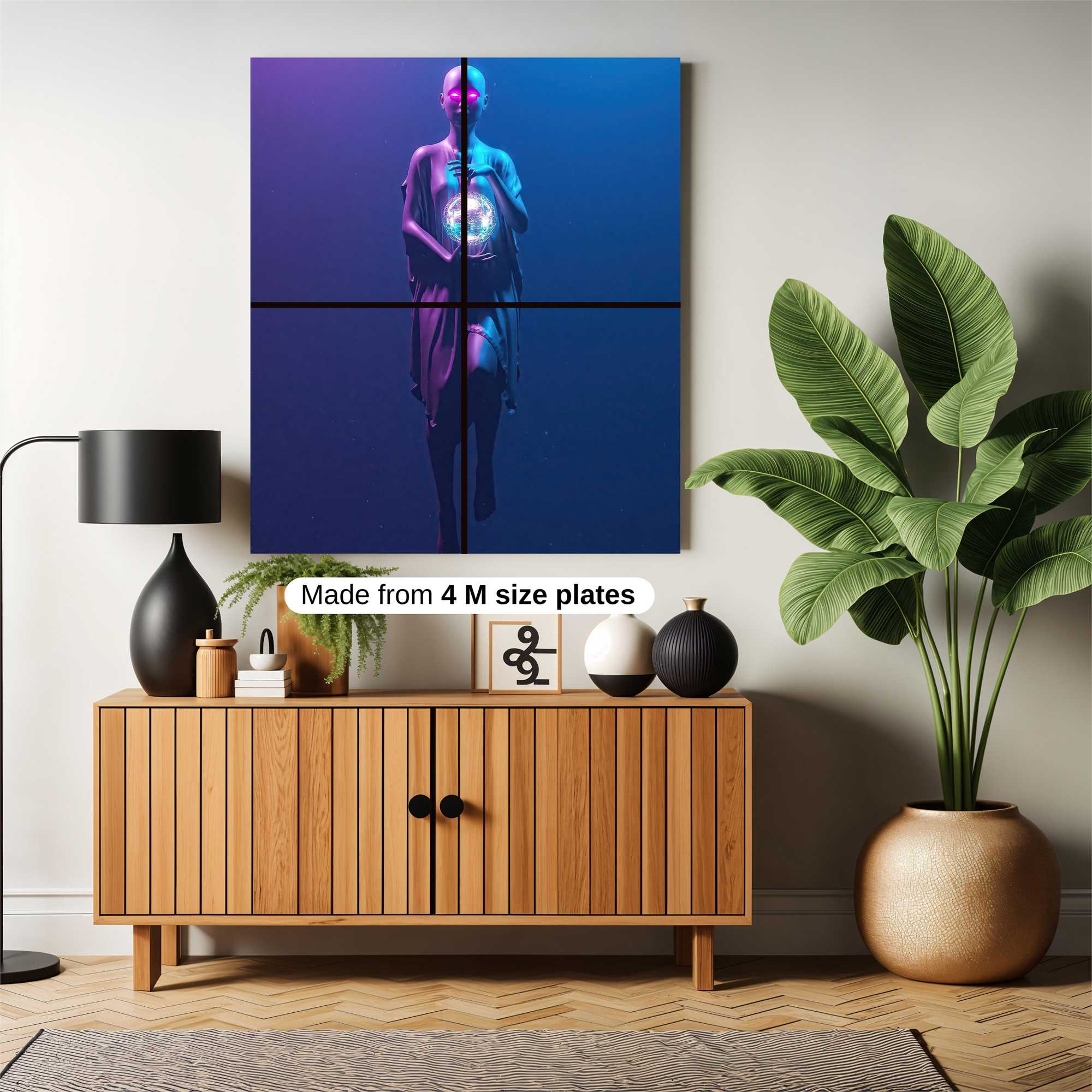 Mystic Aura Safe Wall Magnetic / M