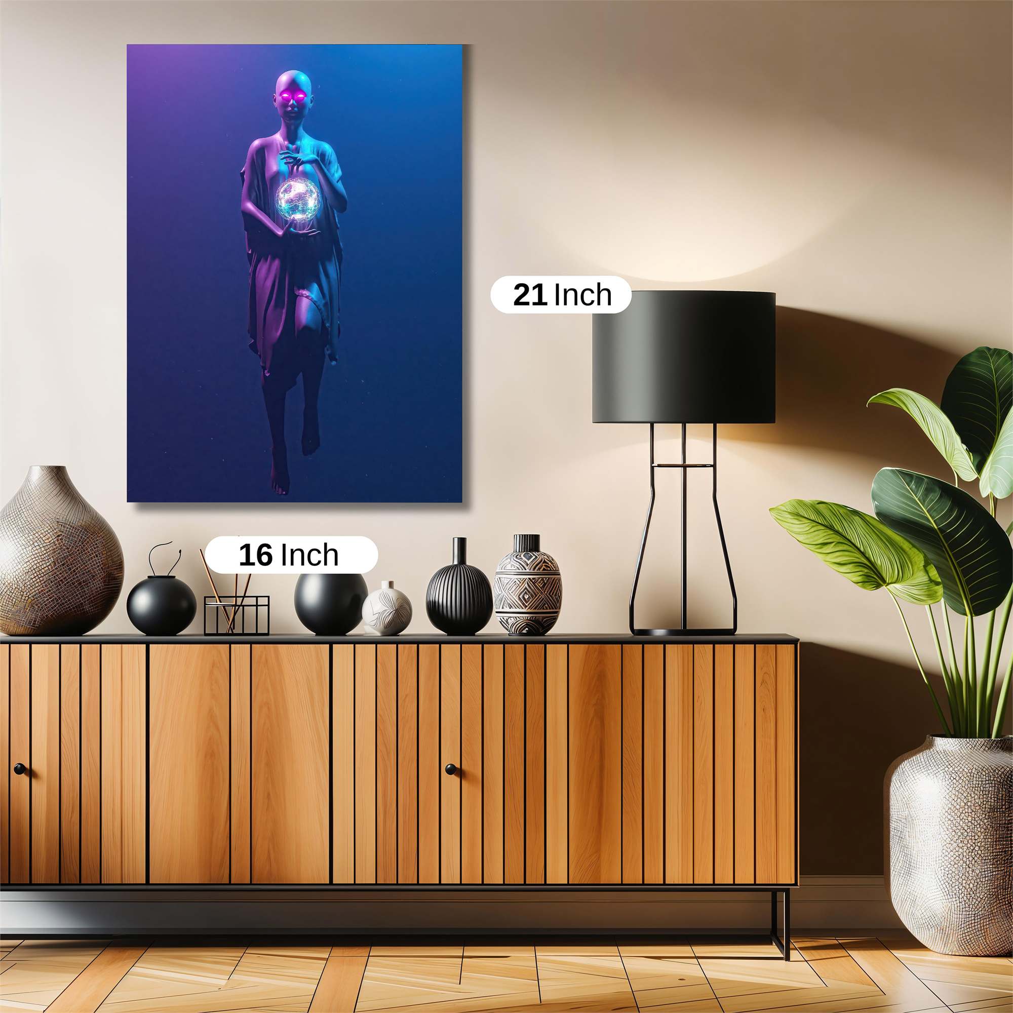 Mystic Aura Safe Wall Magnetic / M