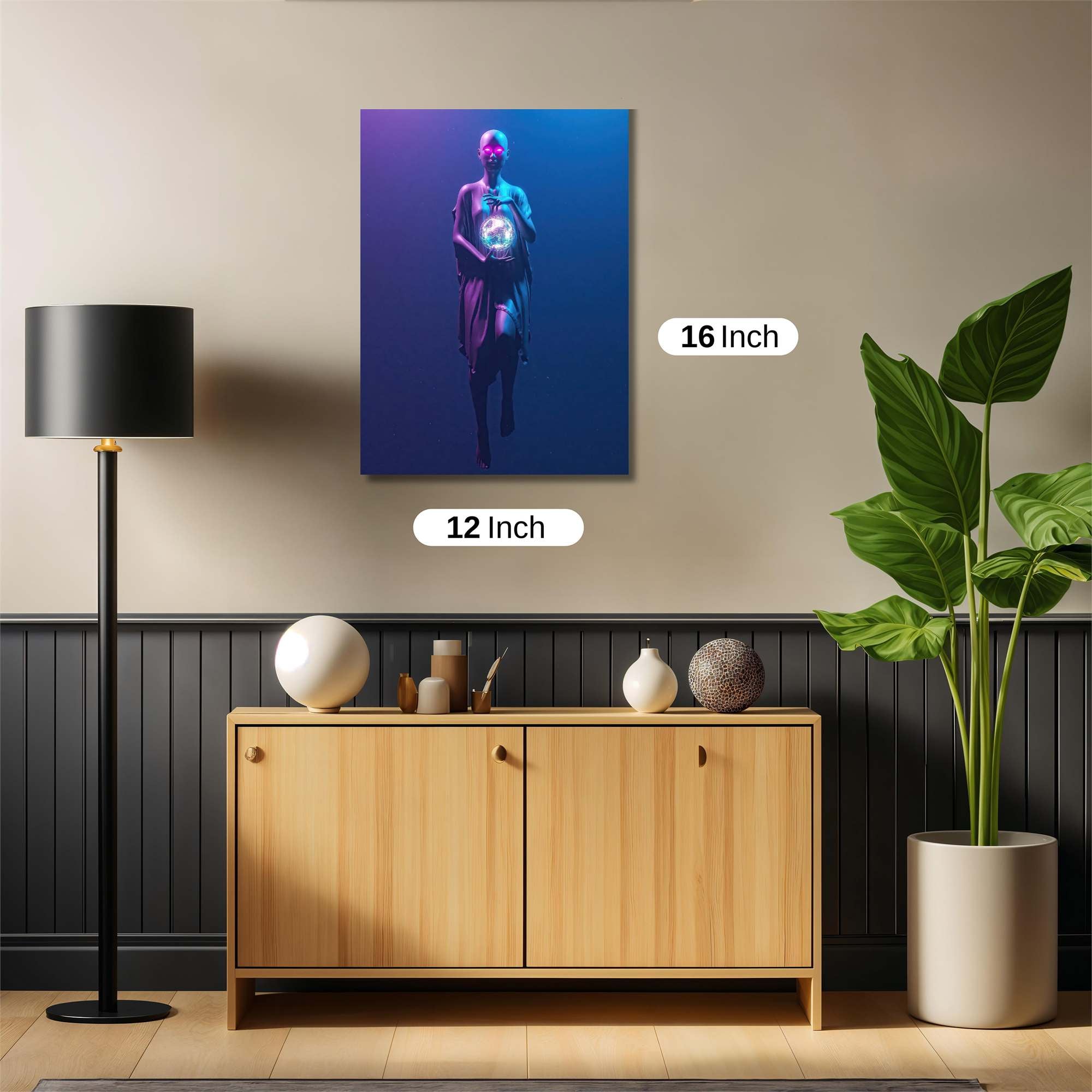 Mystic Aura Safe Wall Magnetic / M