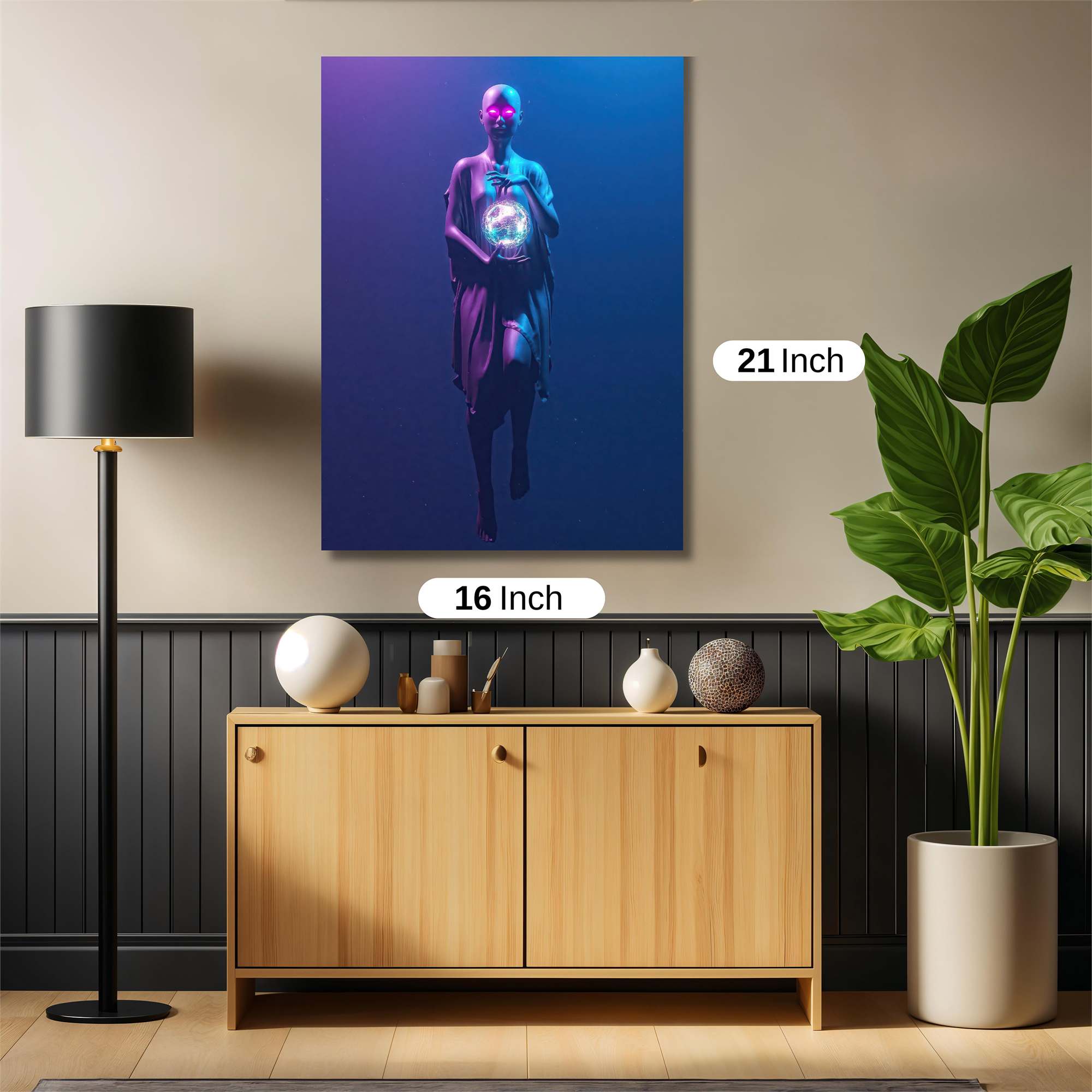 Mystic Aura Safe Wall Magnetic / M