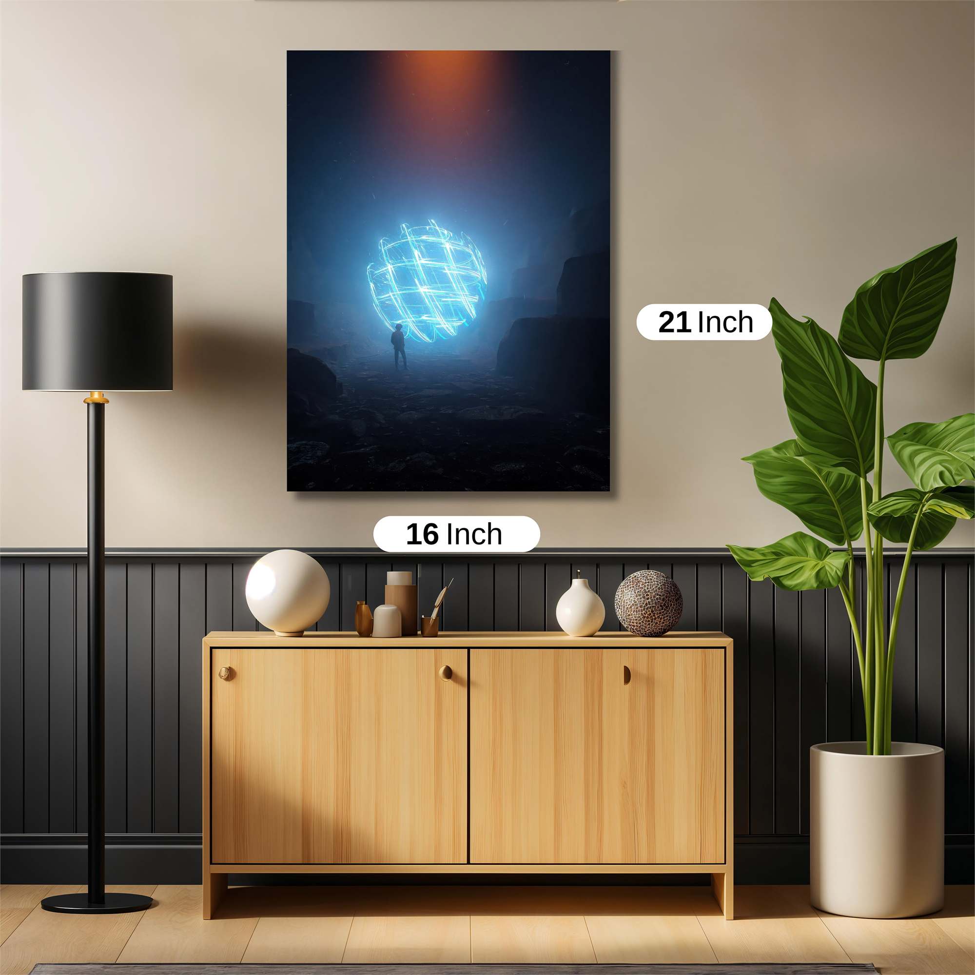 Sphere Enigma Safe Wall Magnetic / M