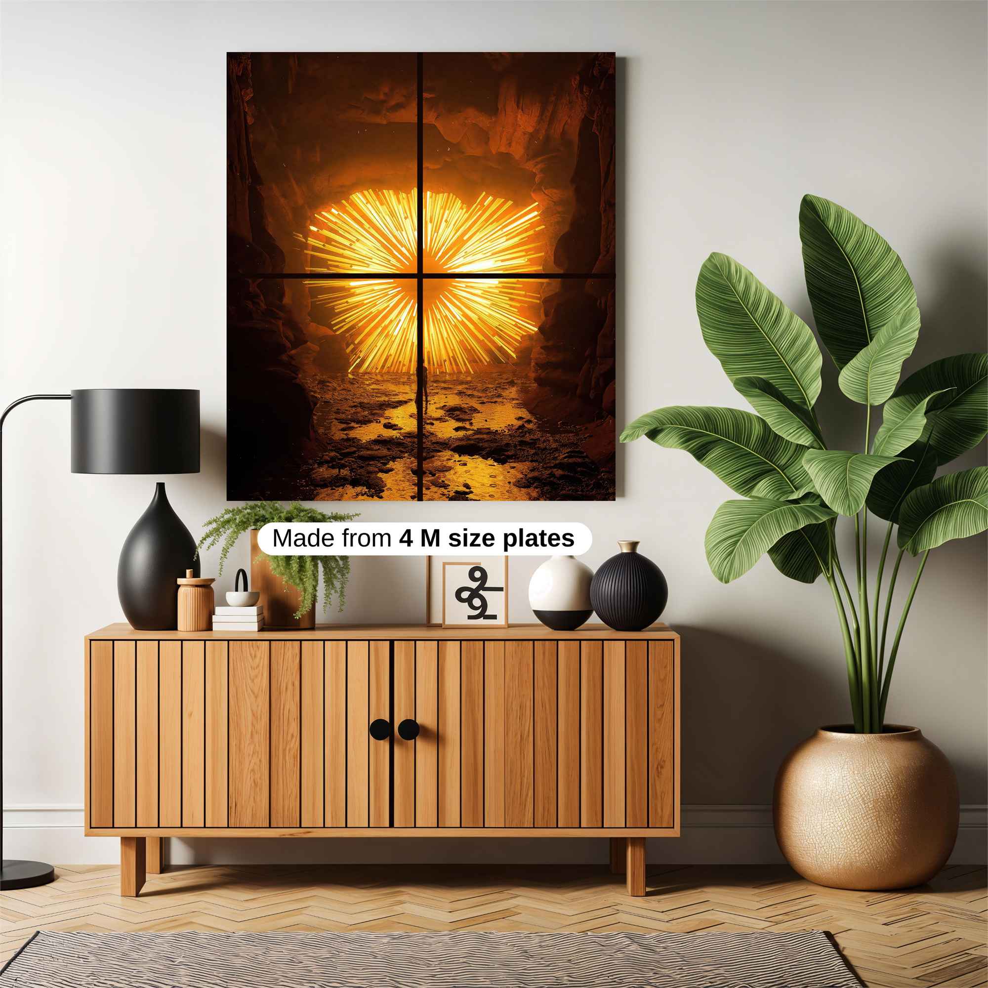 Sunburst Revelation Safe Wall Magnetic / M