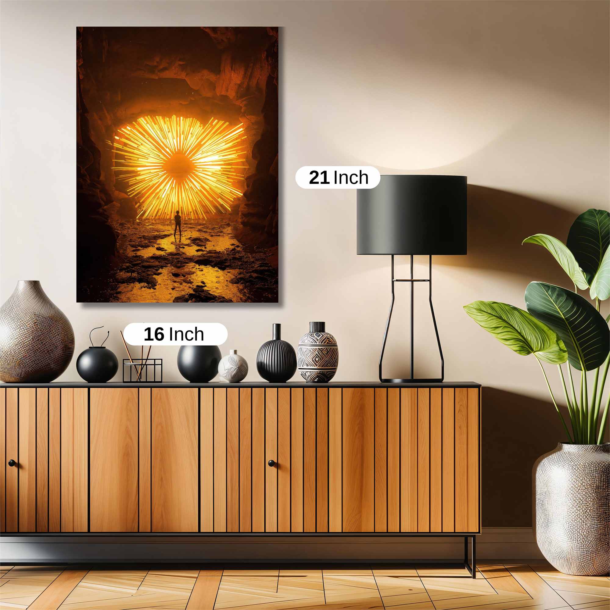 Sunburst Revelation Safe Wall Magnetic / M