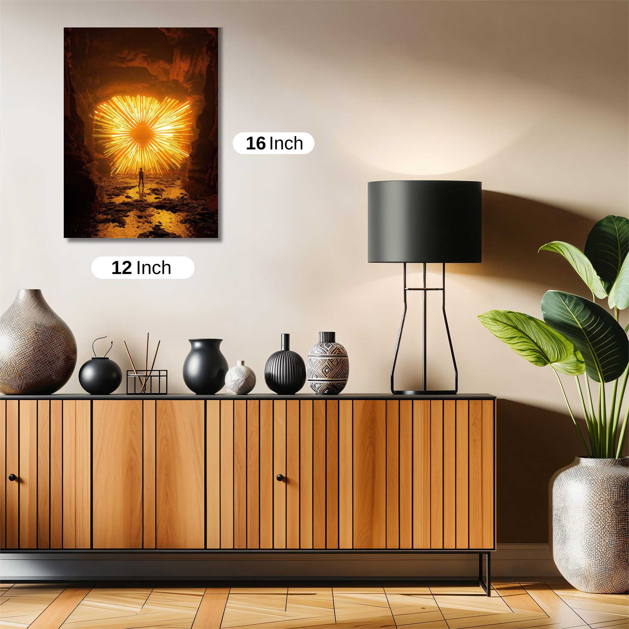 Sunburst Revelation Safe Wall Magnetic / M