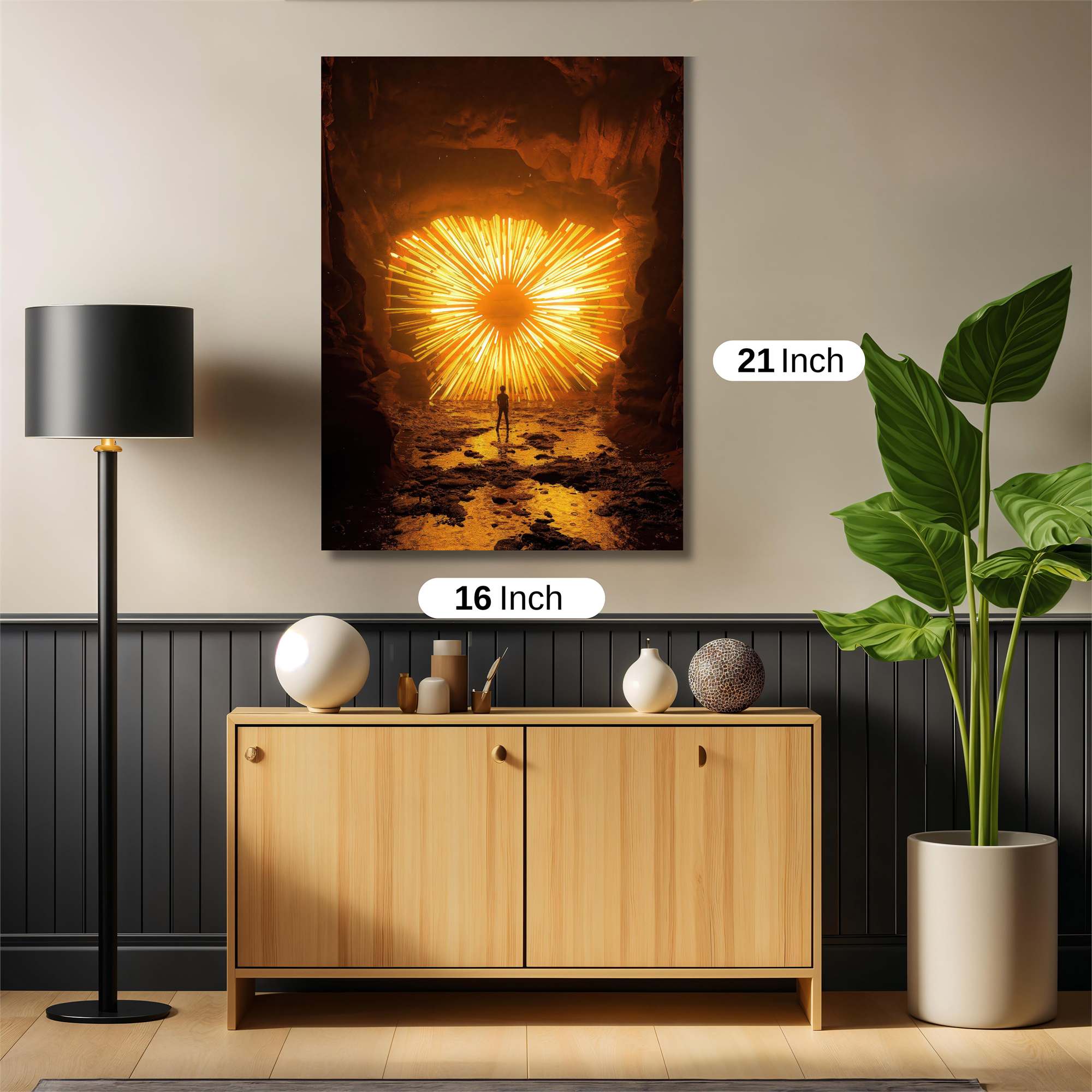 Sunburst Revelation Safe Wall Magnetic / M