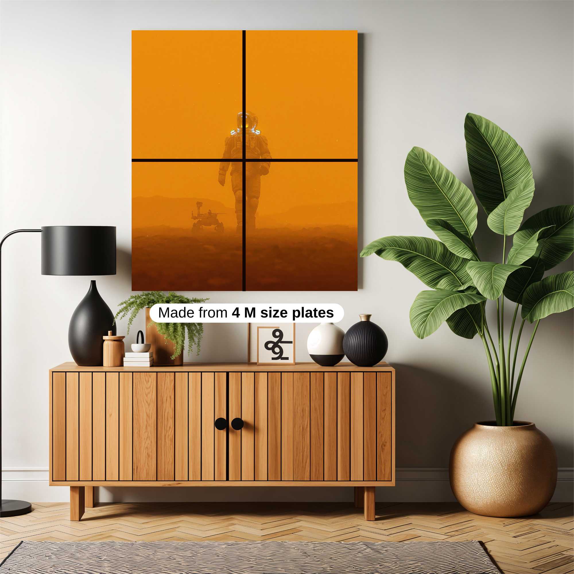 Martian Solitude Safe Wall Magnetic / M
