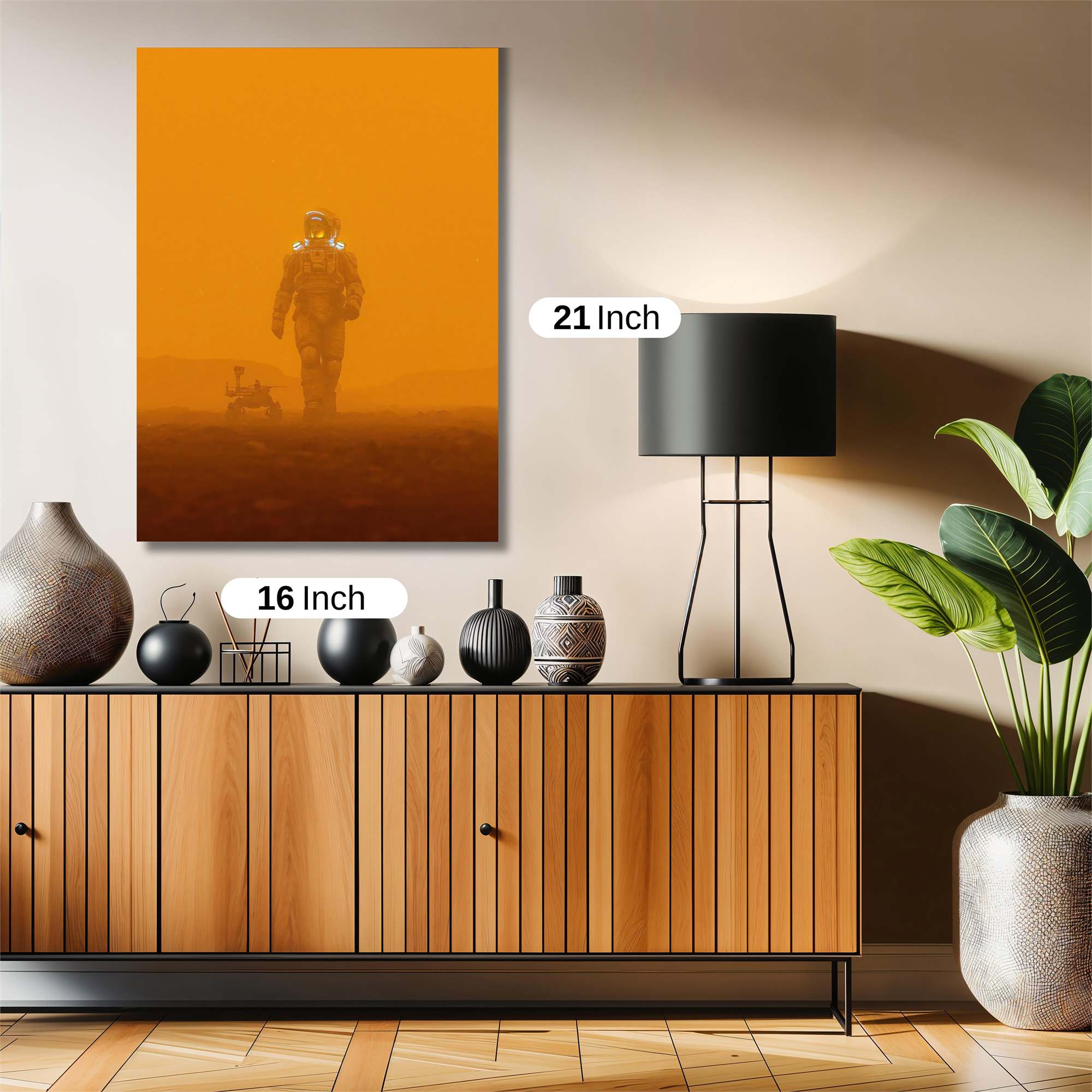 Martian Solitude Safe Wall Magnetic / M