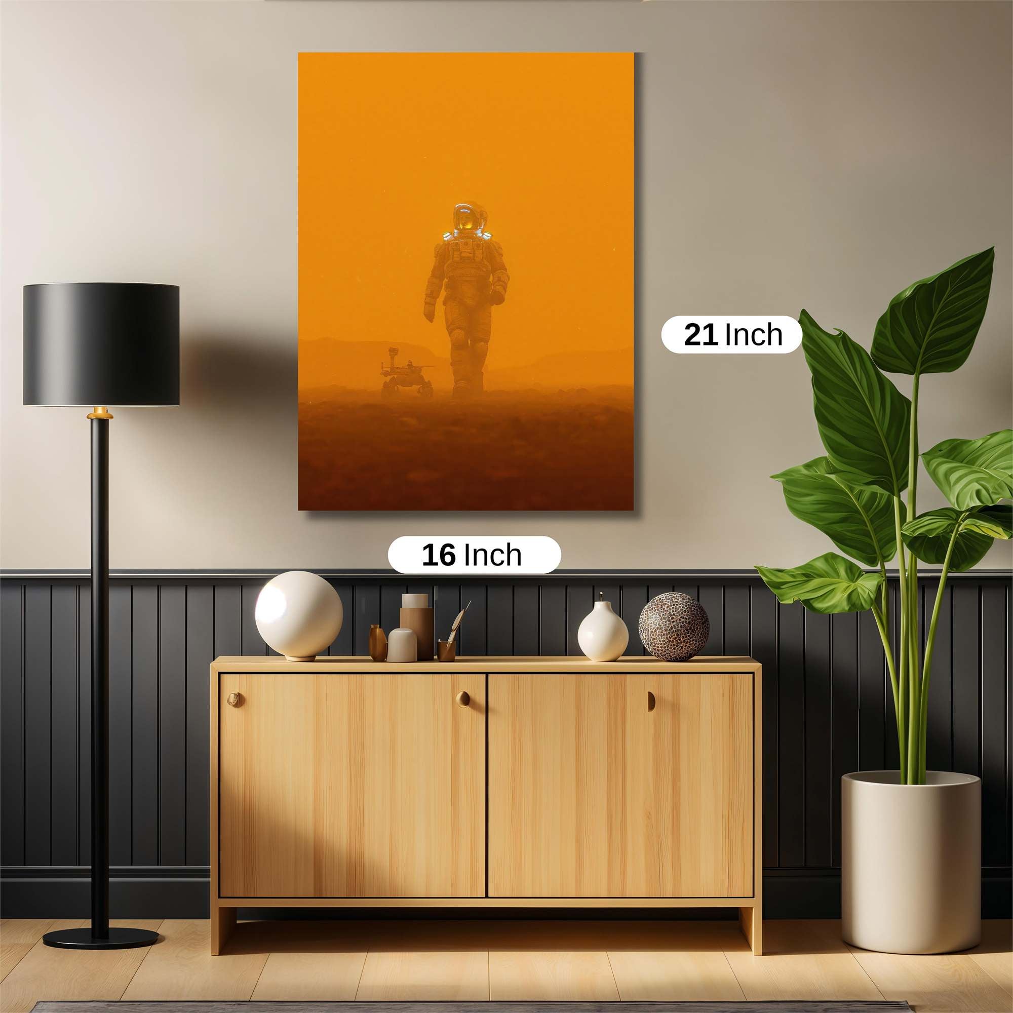Martian Solitude Safe Wall Magnetic / M