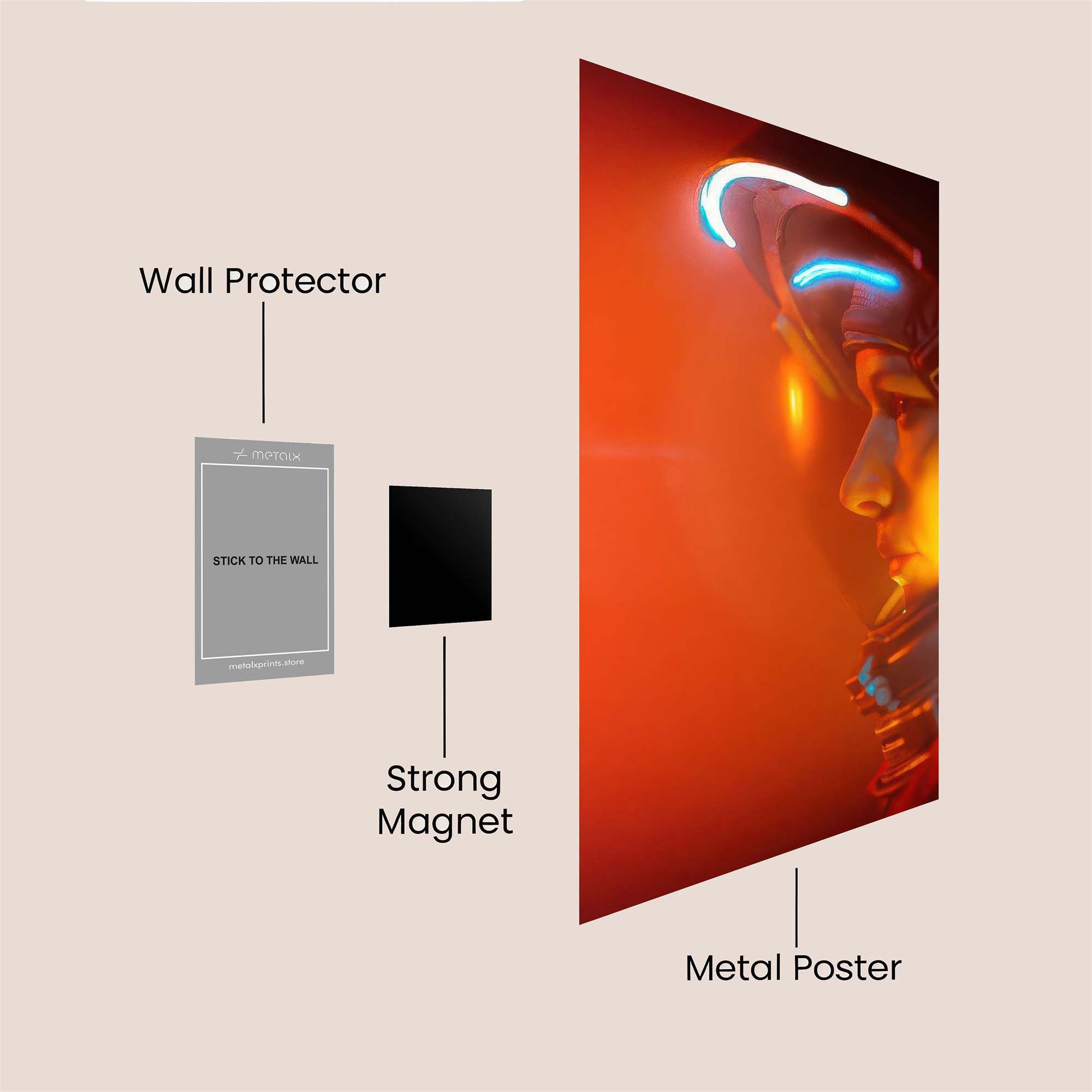 Portal Enigma Safe Wall Magnetic / M