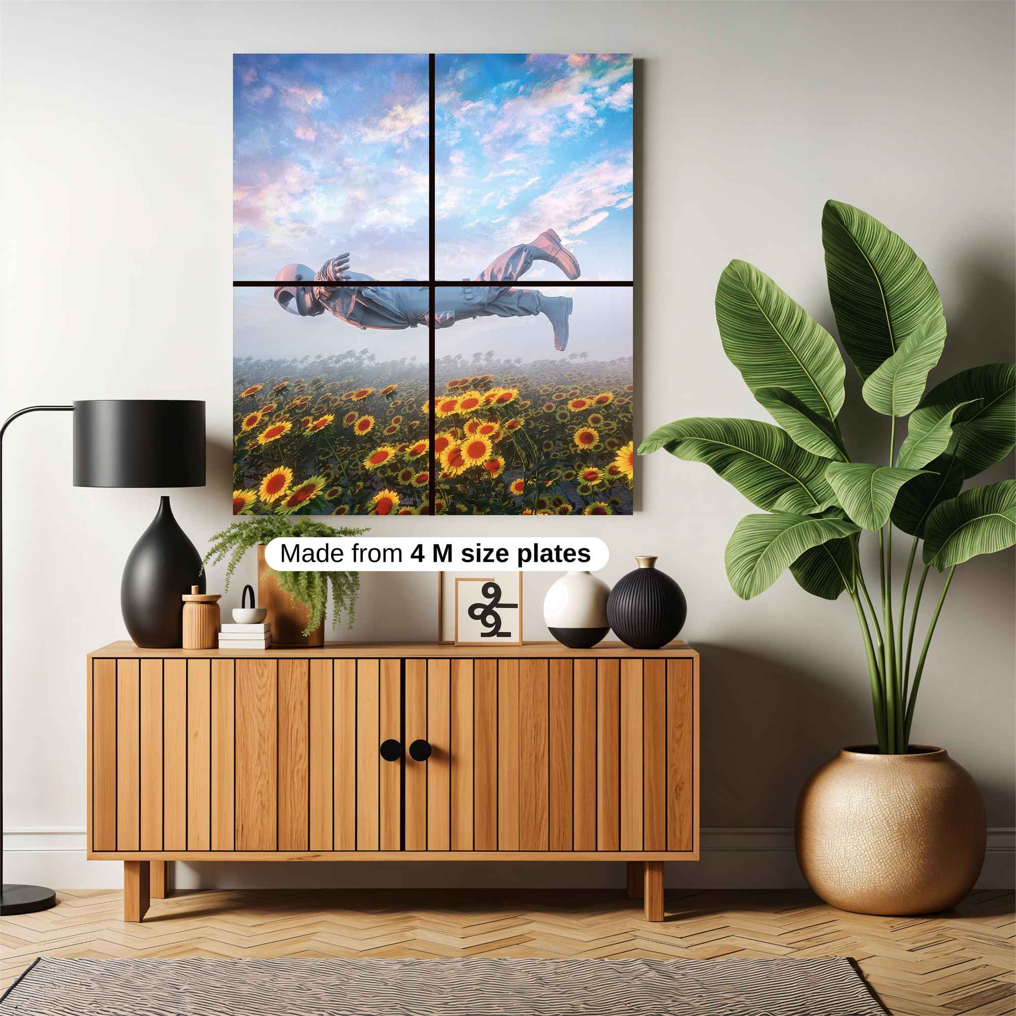 Astronaut Dreaming Safe Wall Magnetic / M