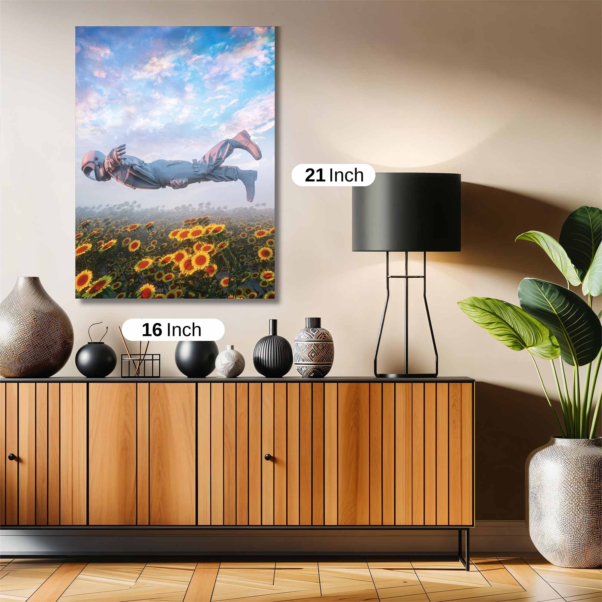 Astronaut Dreaming Safe Wall Magnetic / M