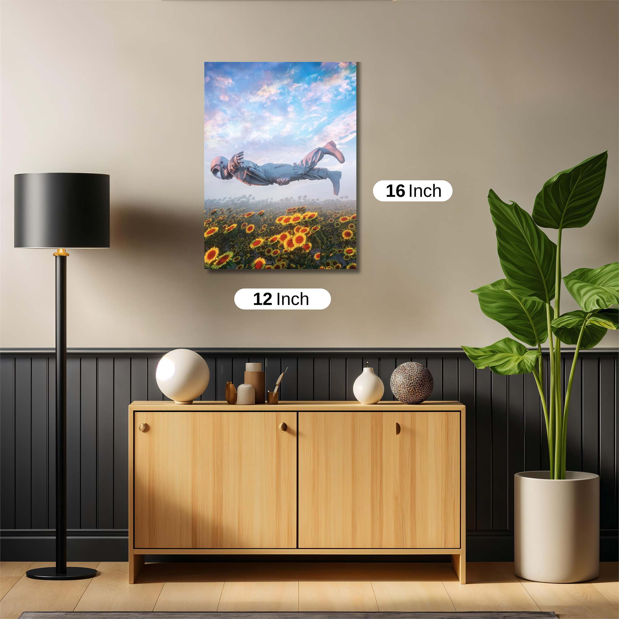 Astronaut Dreaming Safe Wall Magnetic / M