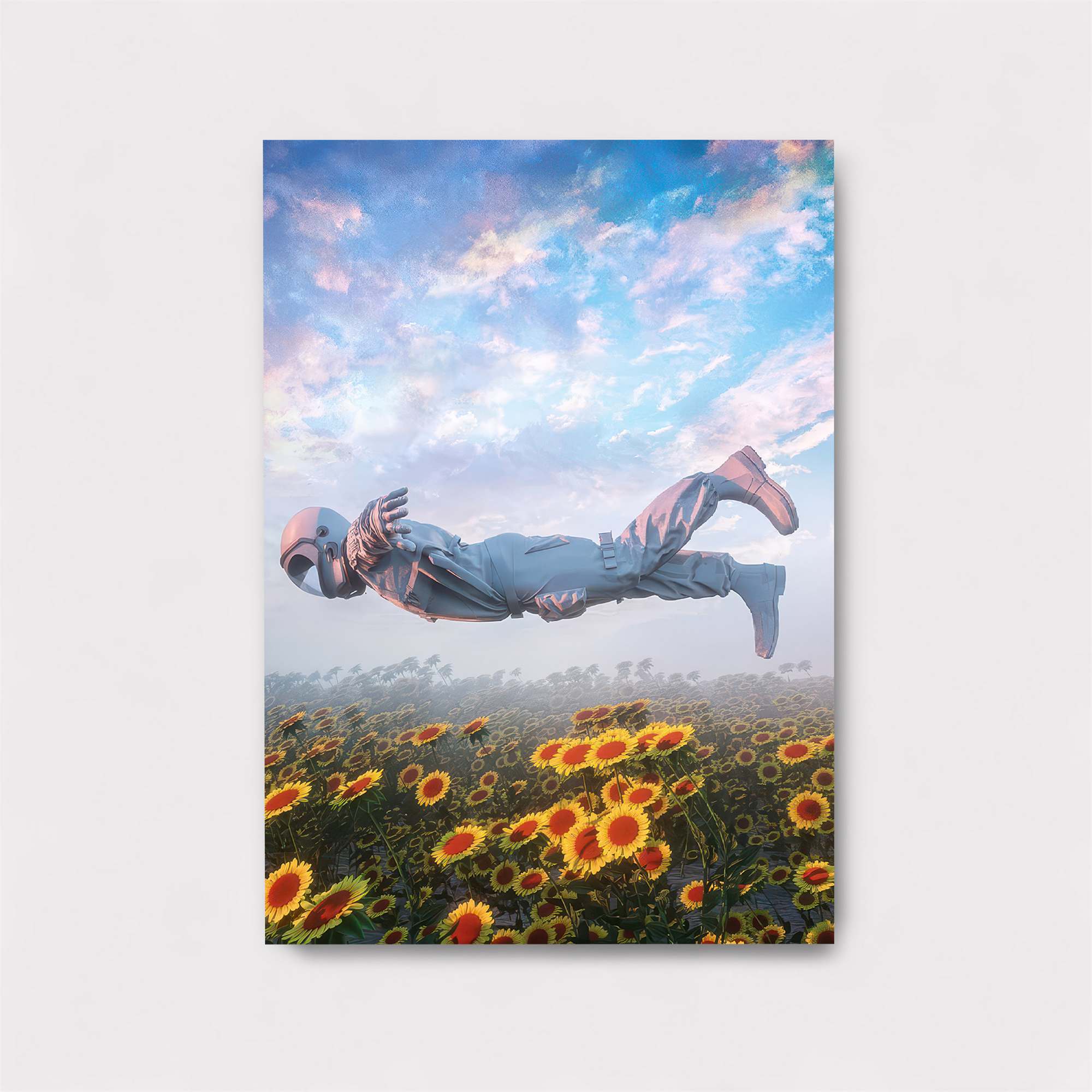 Astronaut Dreaming Safe Wall Magnetic / M