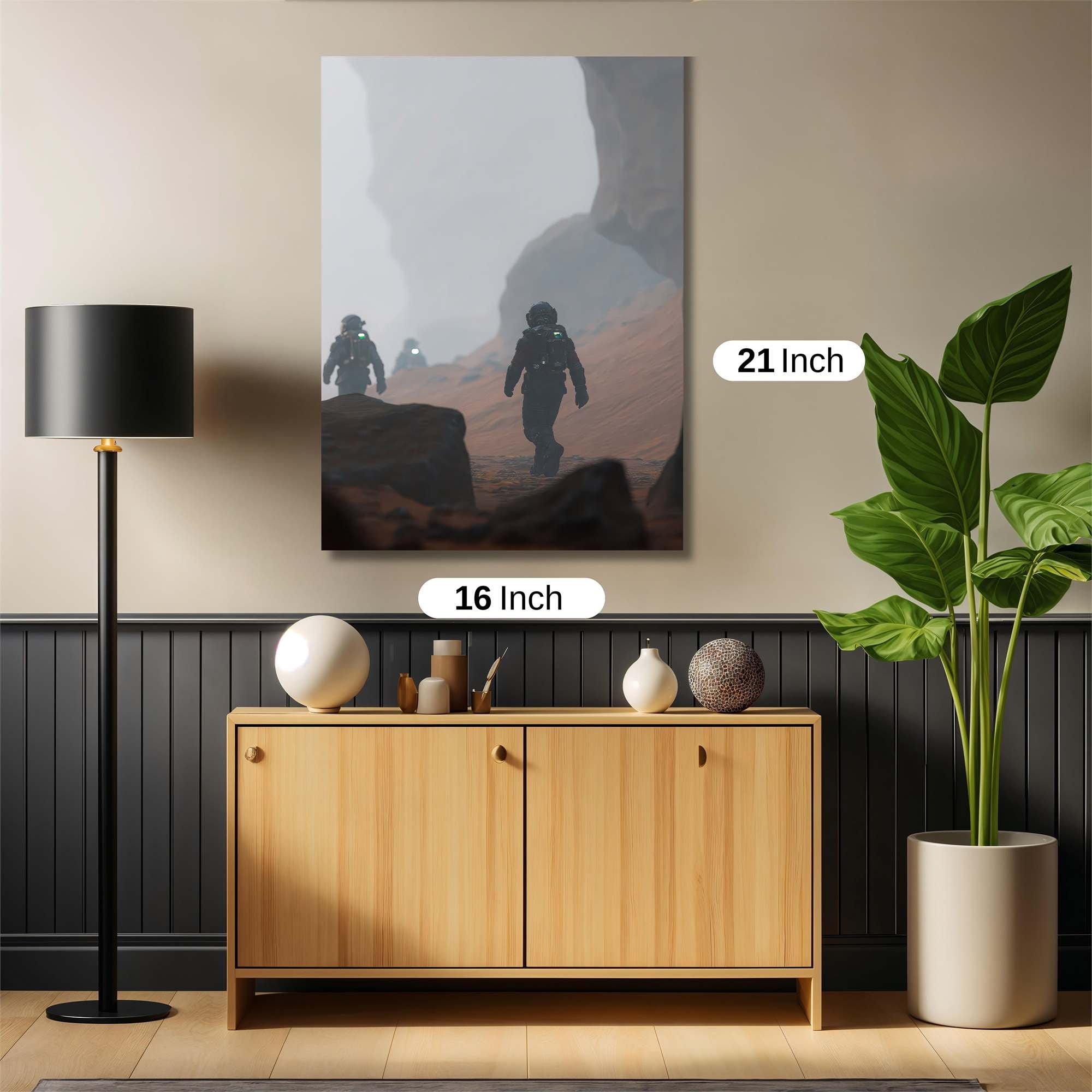Martian Odyssey Safe Wall Magnetic / M