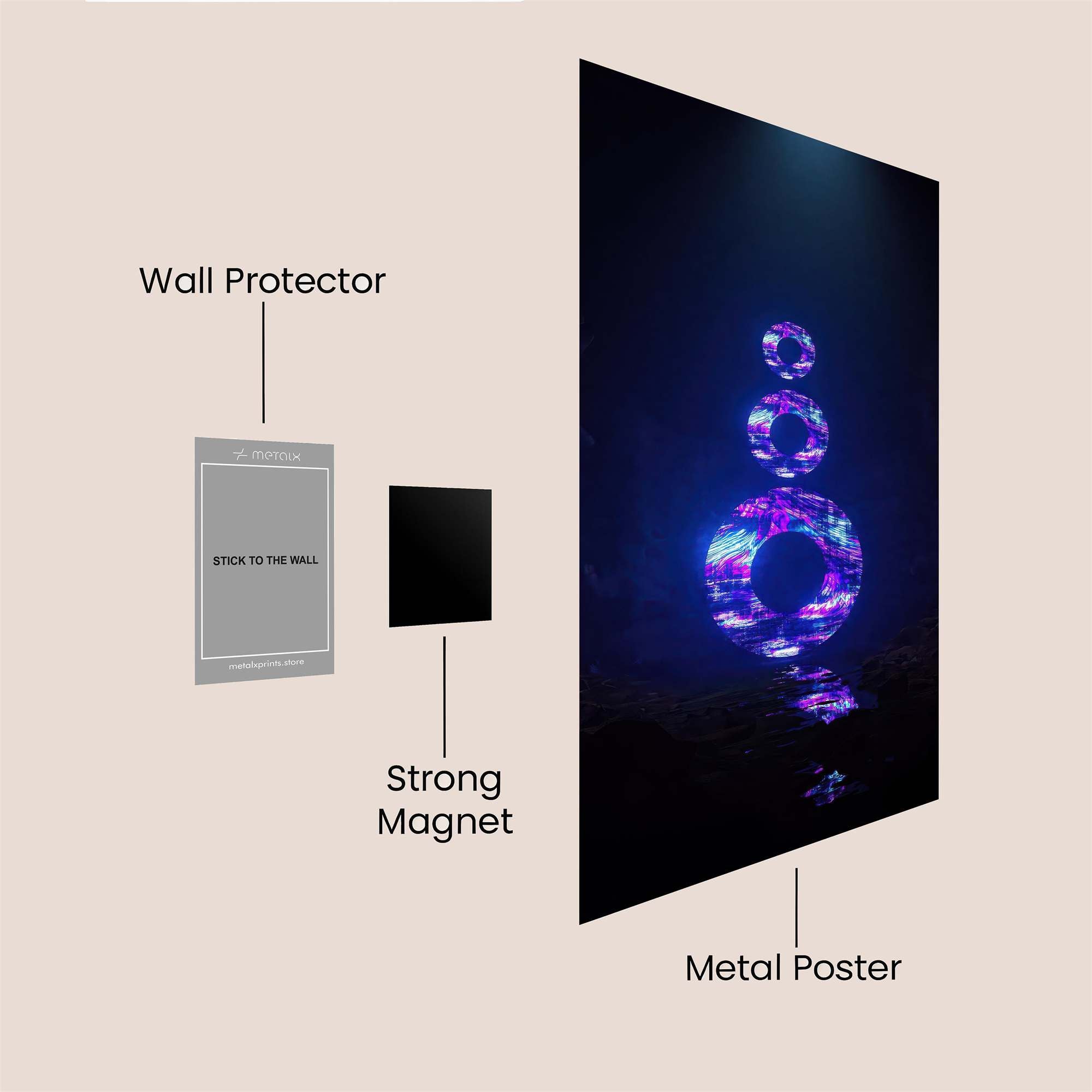 Portal Enigma Safe Wall Magnetic / M