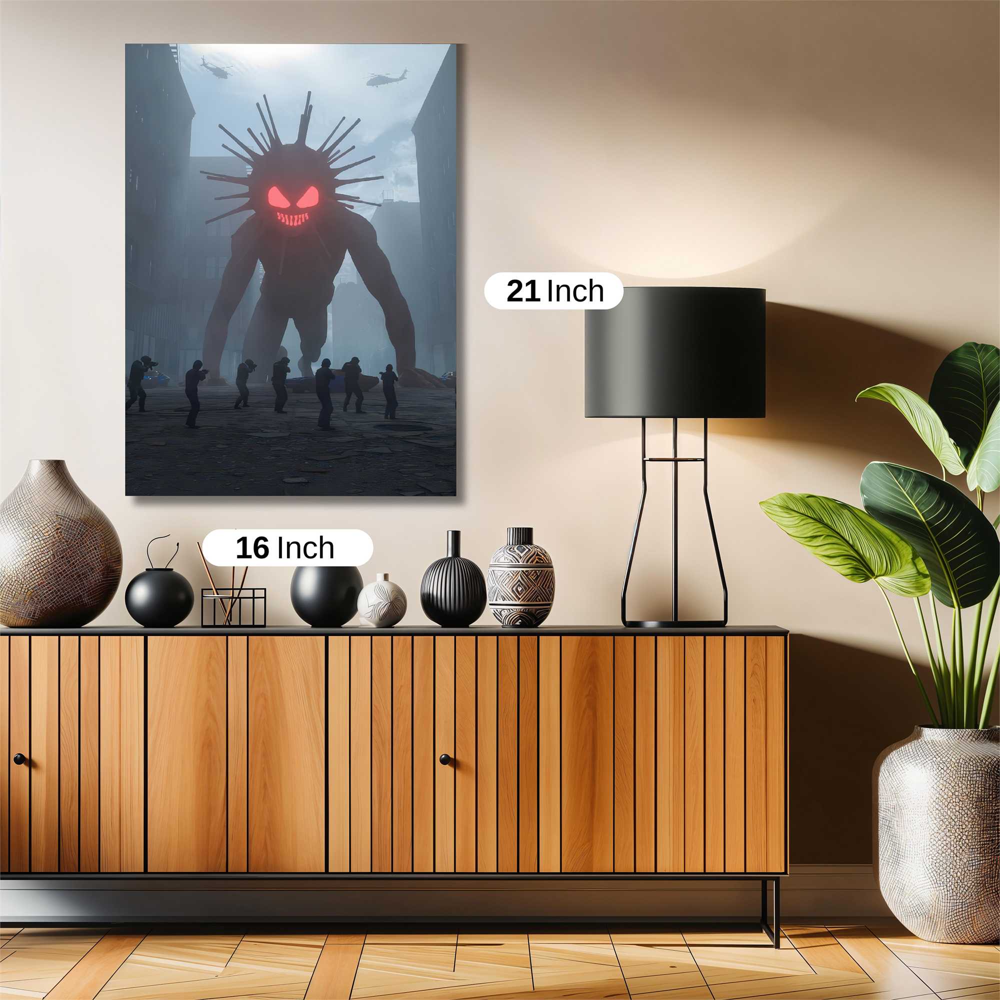 Monster Apocalypse Safe Wall Magnetic / M
