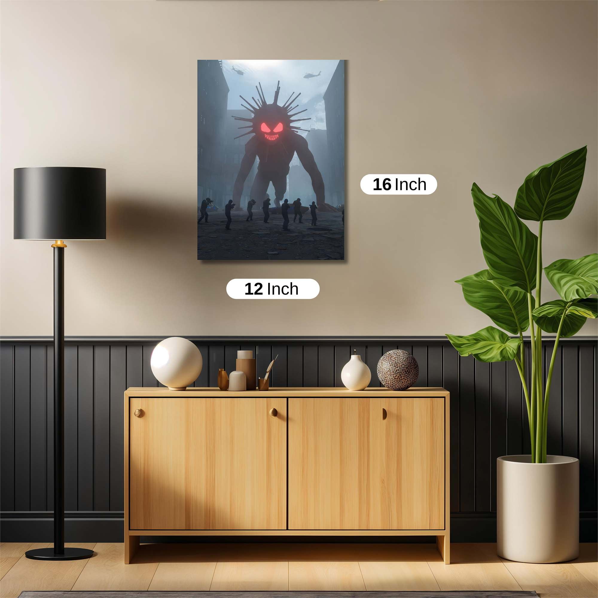 Monster Apocalypse Safe Wall Magnetic / M