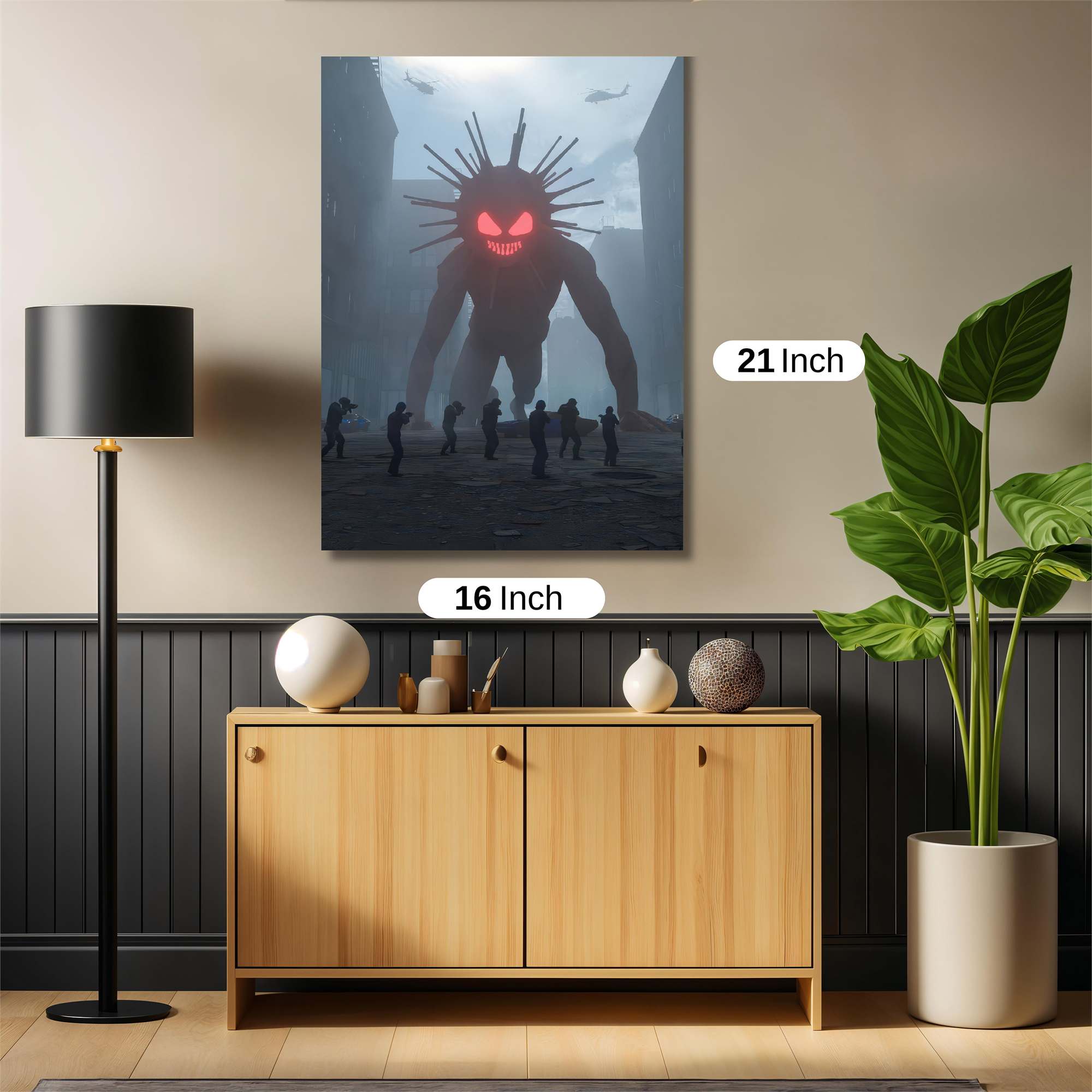 Monster Apocalypse Safe Wall Magnetic / M