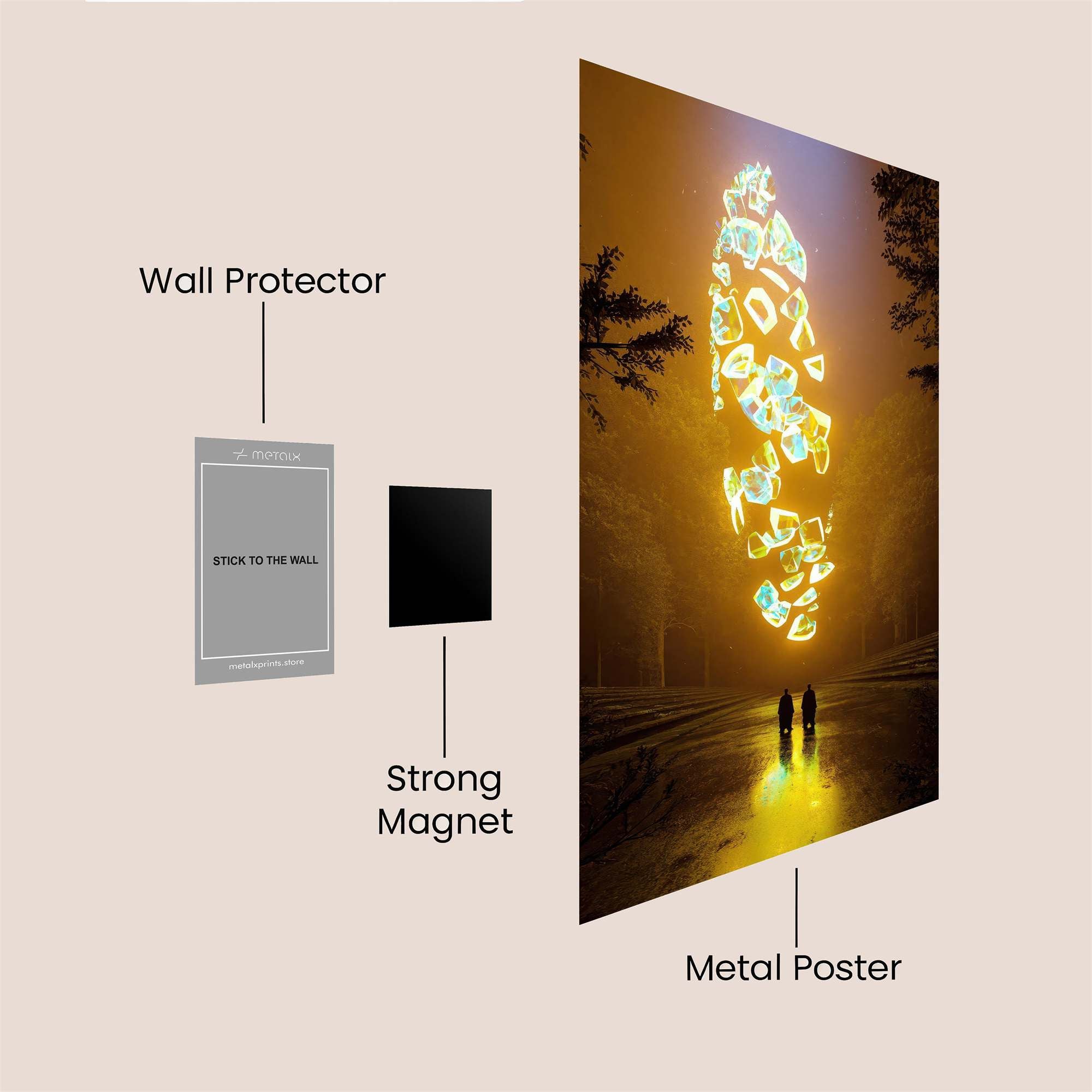 Portal Enigmatic Safe Wall Magnetic / M