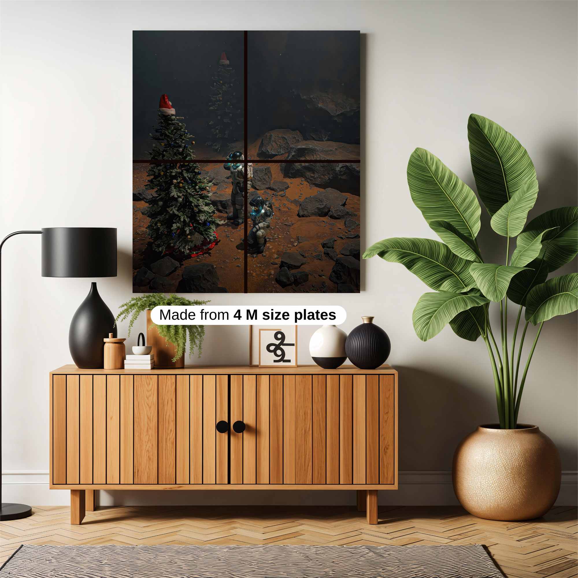 Alien Festivity Safe Wall Magnetic / M