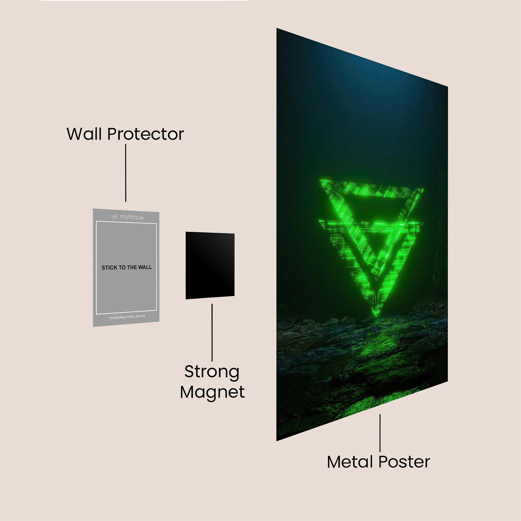 Portal Enigmatic Safe Wall Magnetic / M