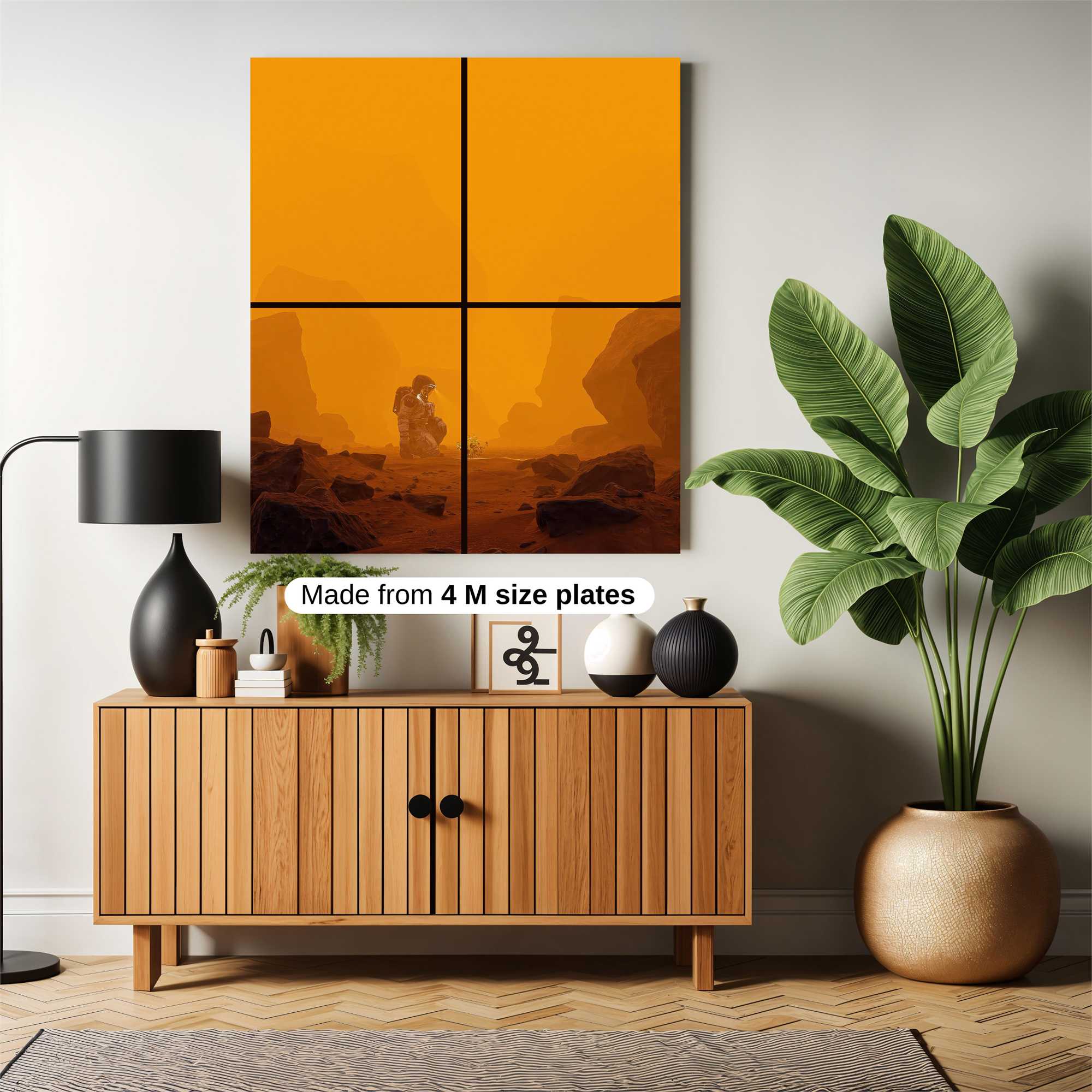 Martian Solitude Safe Wall Magnetic / M