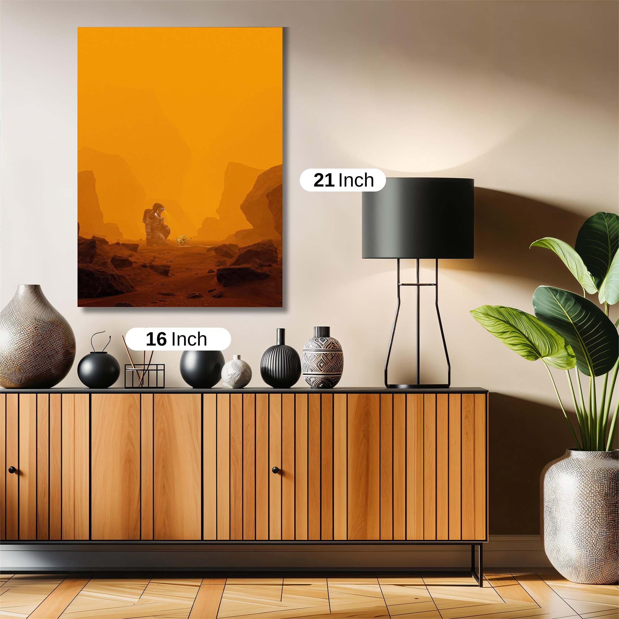 Martian Solitude Safe Wall Magnetic / M