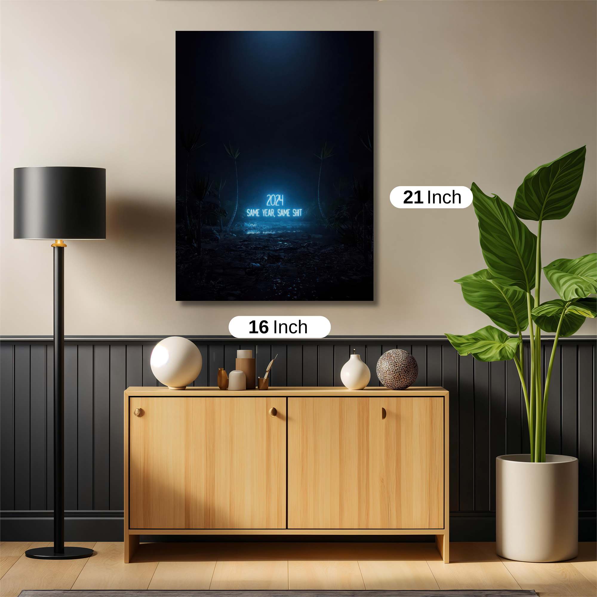 Yearly Cynicism Safe Wall Magnetic / M
