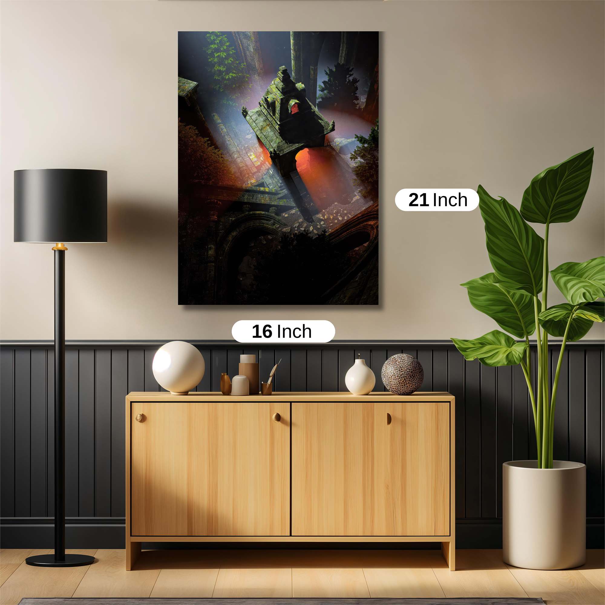 Temple Glow Safe Wall Magnetic / M