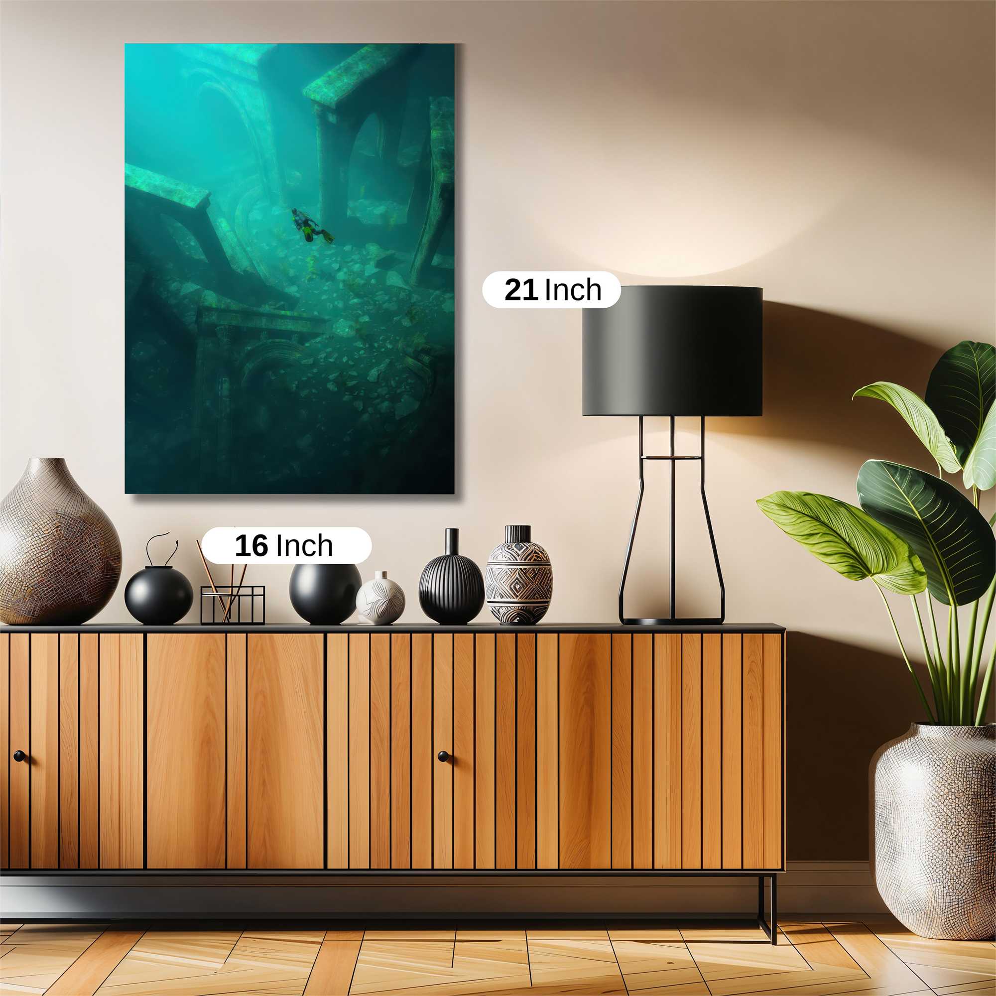 Atlantis Enigma Safe Wall Magnetic / M