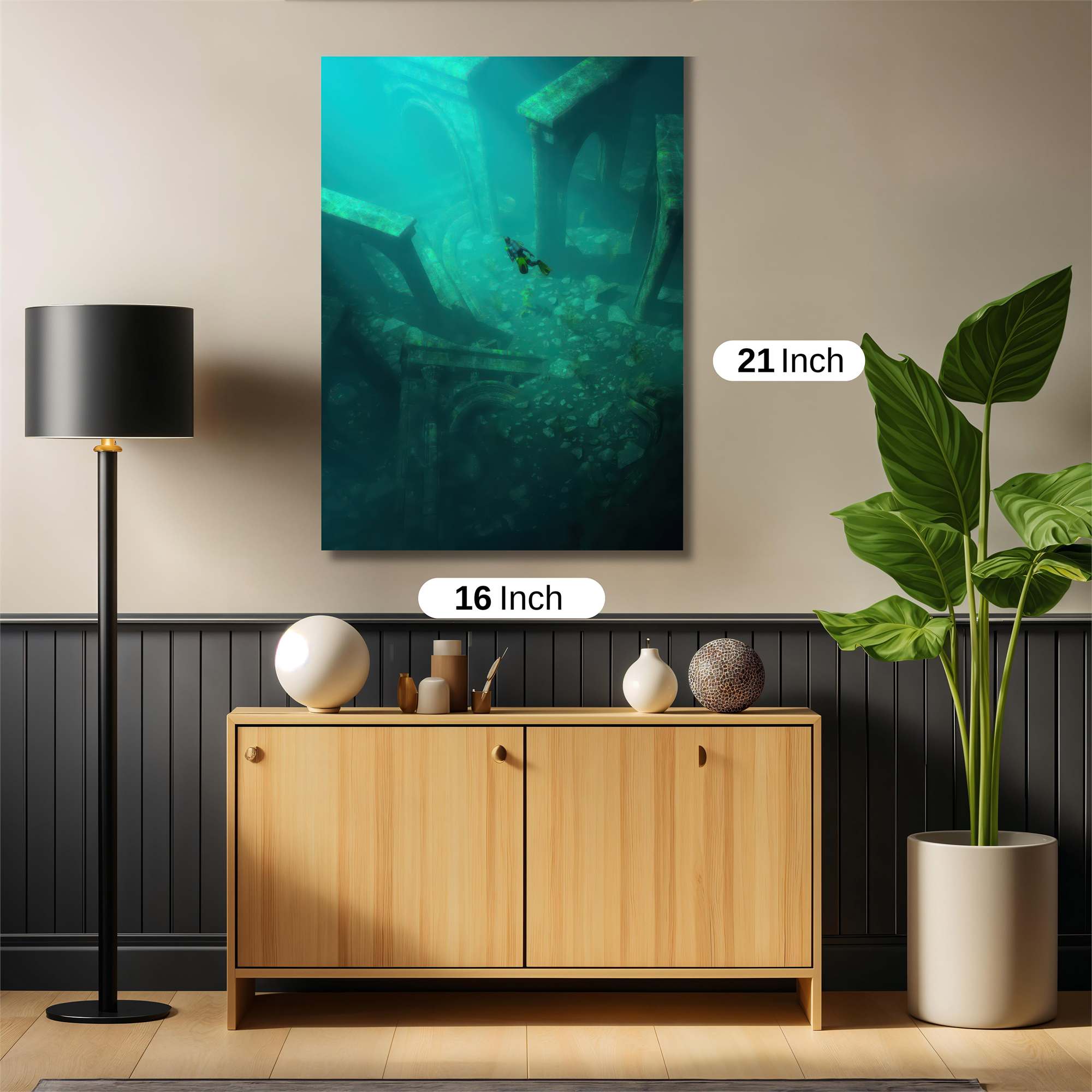 Atlantis Enigma Safe Wall Magnetic / M