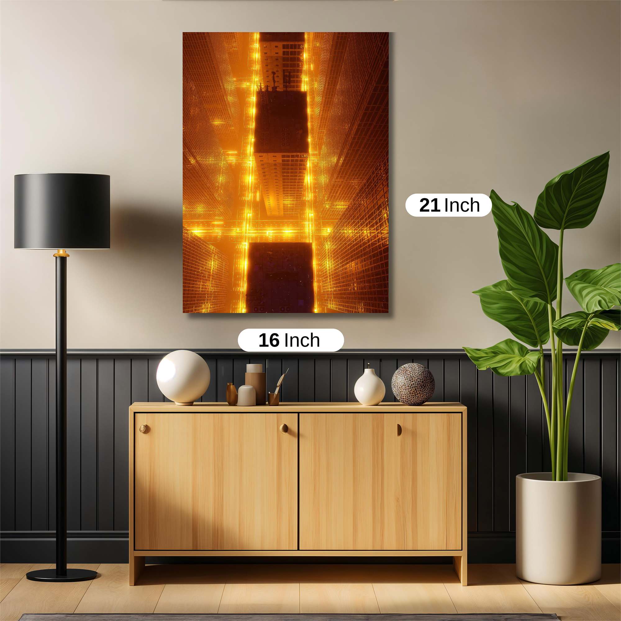 City Glow Safe Wall Magnetic / M