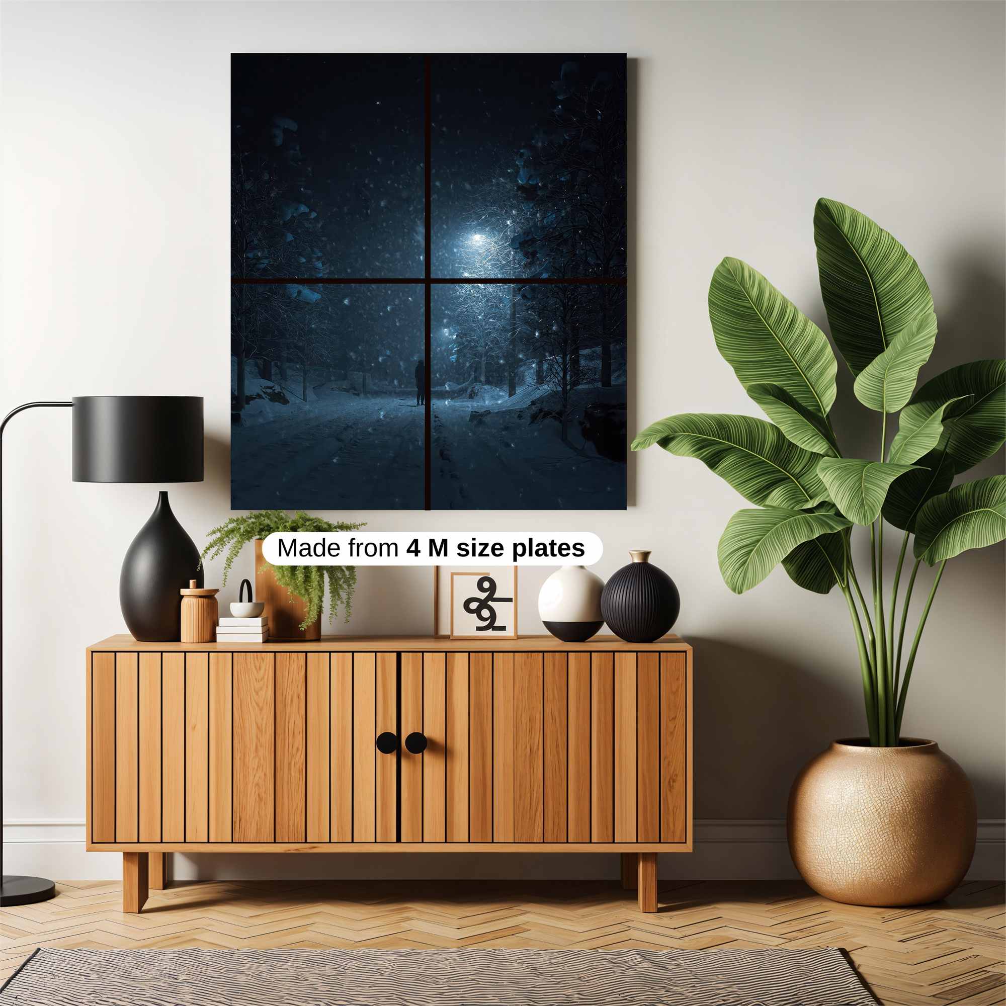 Night Solitude Safe Wall Magnetic / M